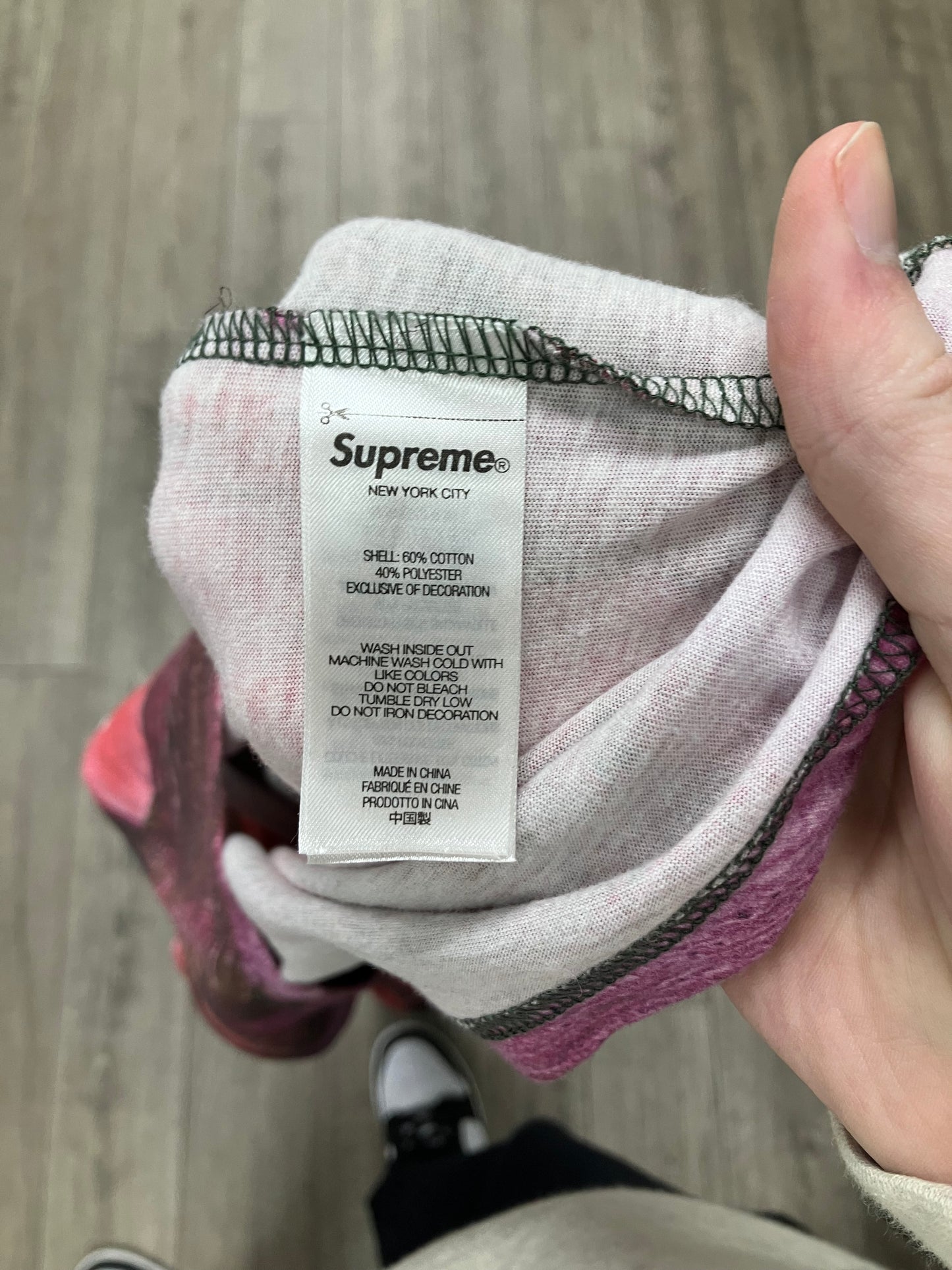 Supreme Paint Long Sleeve Size XL