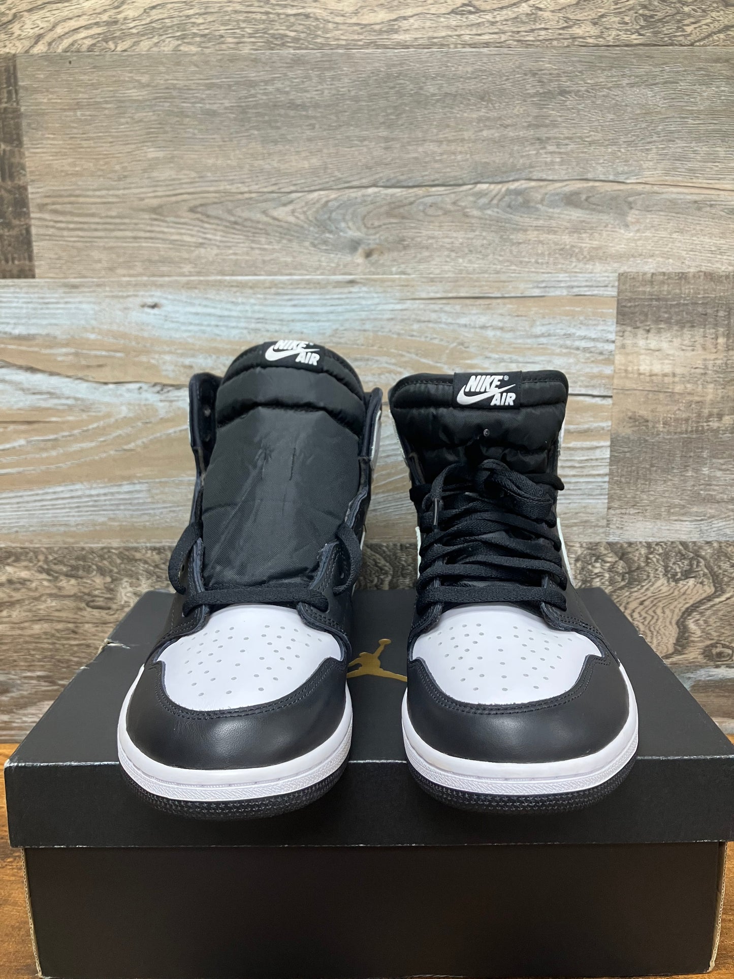 Air Jordan 1 Black White 12.5