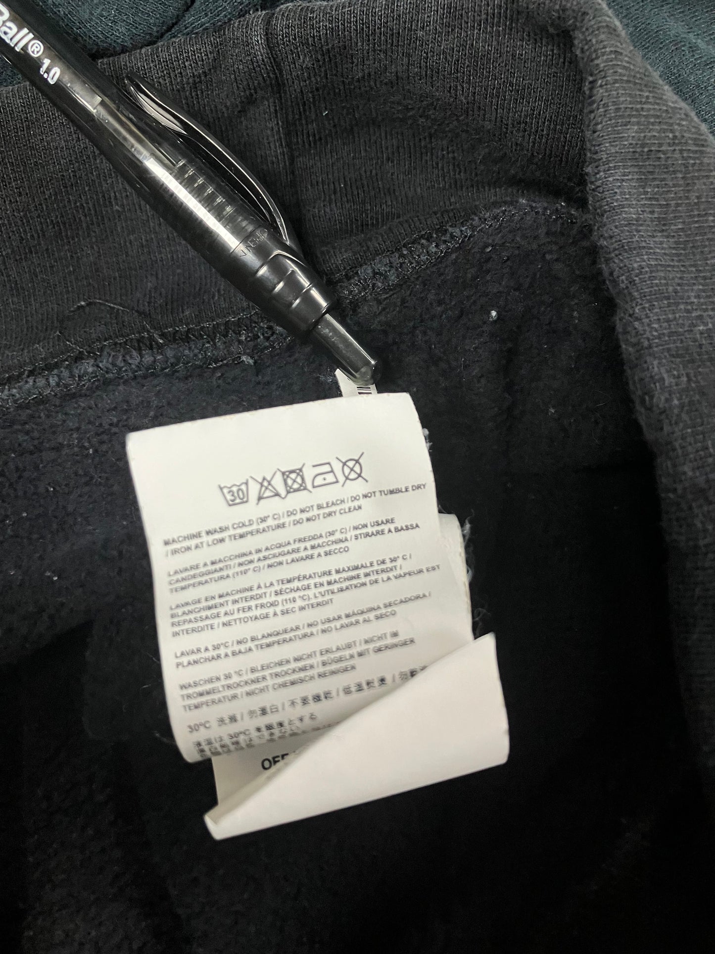 Off White Collegiate Crewneck Size M