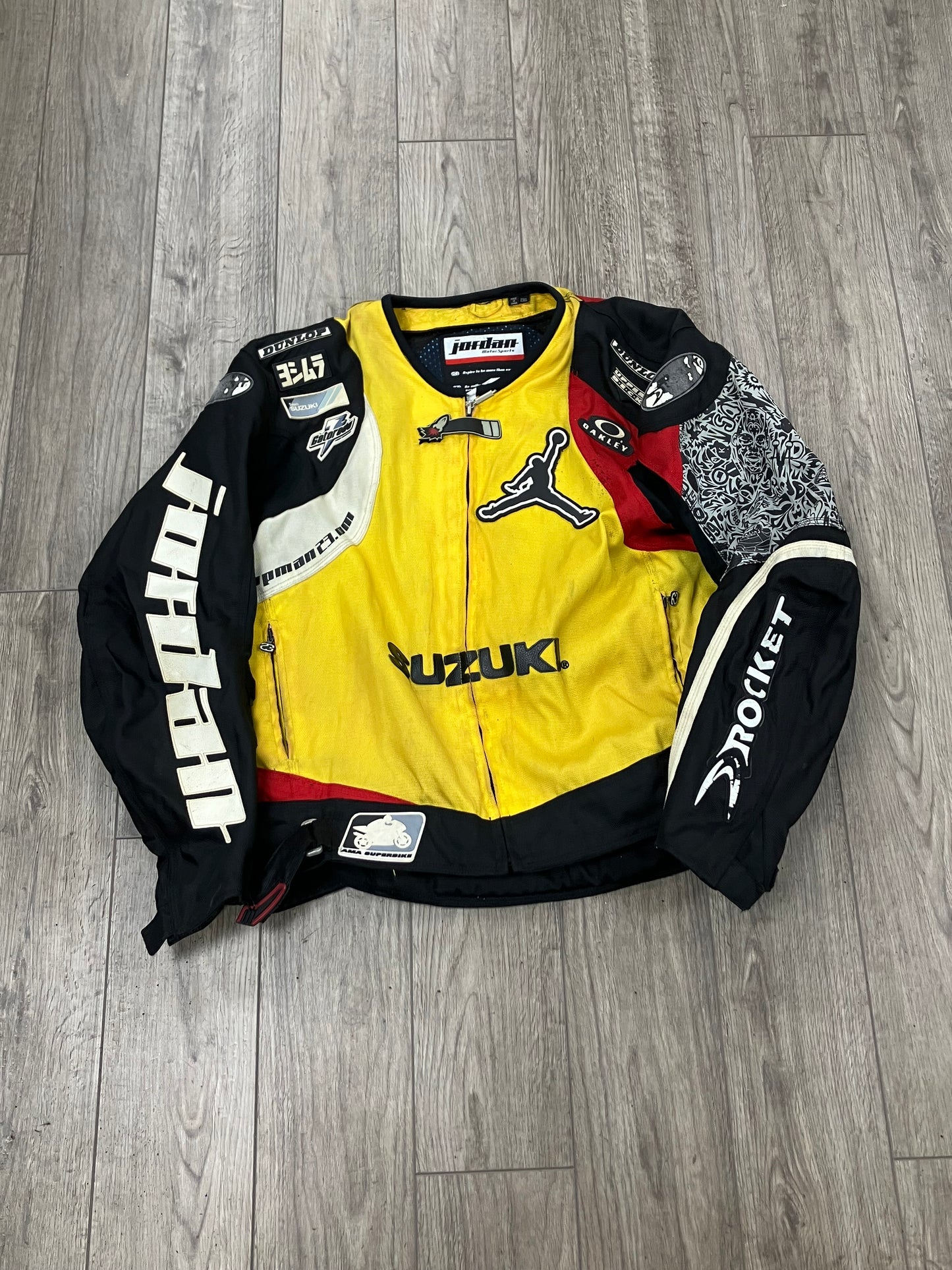 Jordan Motorsport Vintage Jacket Size Large