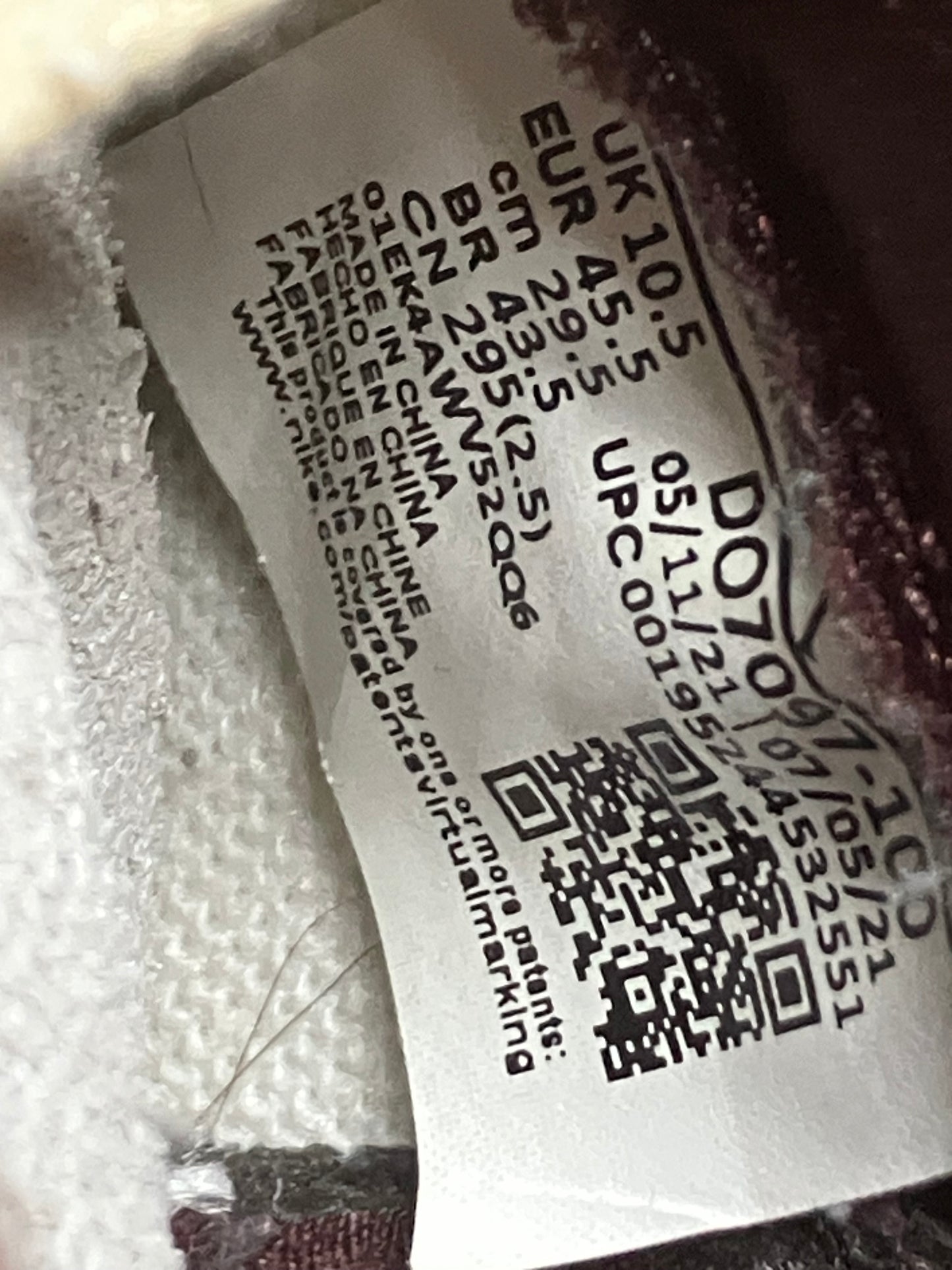 11.5 - Air Jordon 1 A MÁ MANIERE