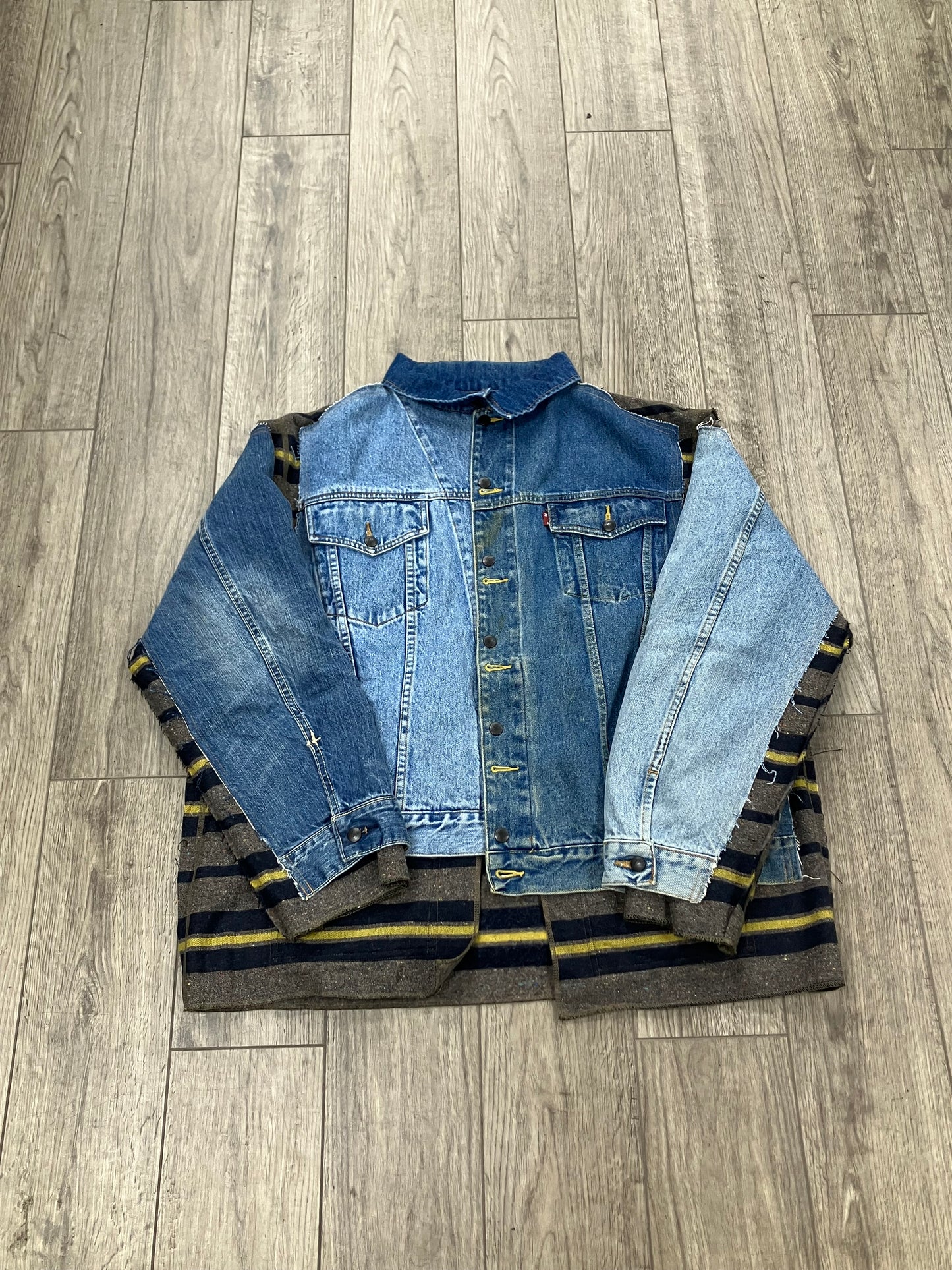 Needles Rebuild Covered Reversible Jacket Assorted XL