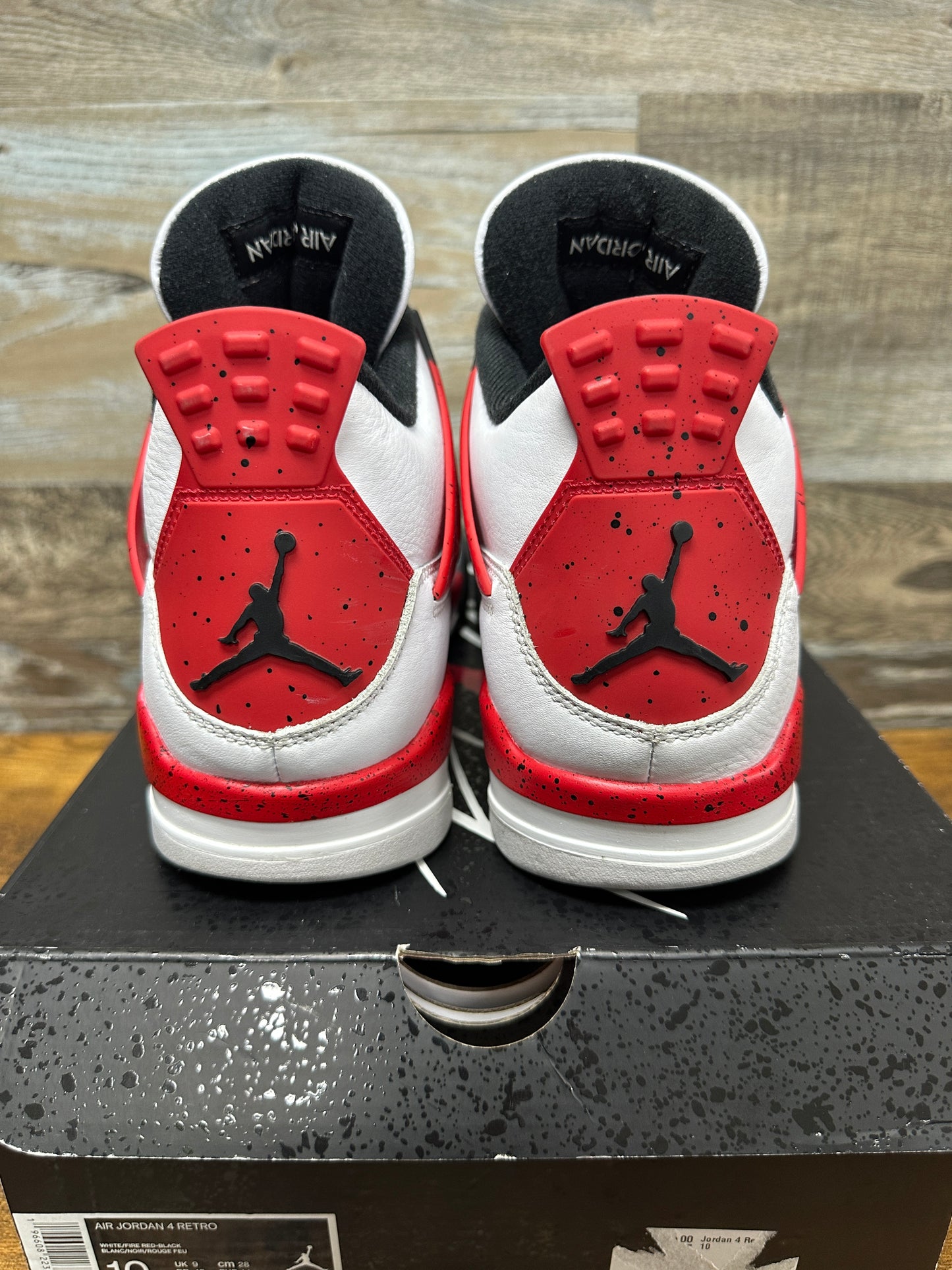 Jordan 4 Red cement Size 10