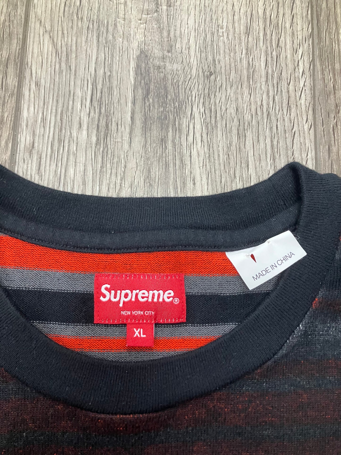Supreme Inverted Stripe Size XL