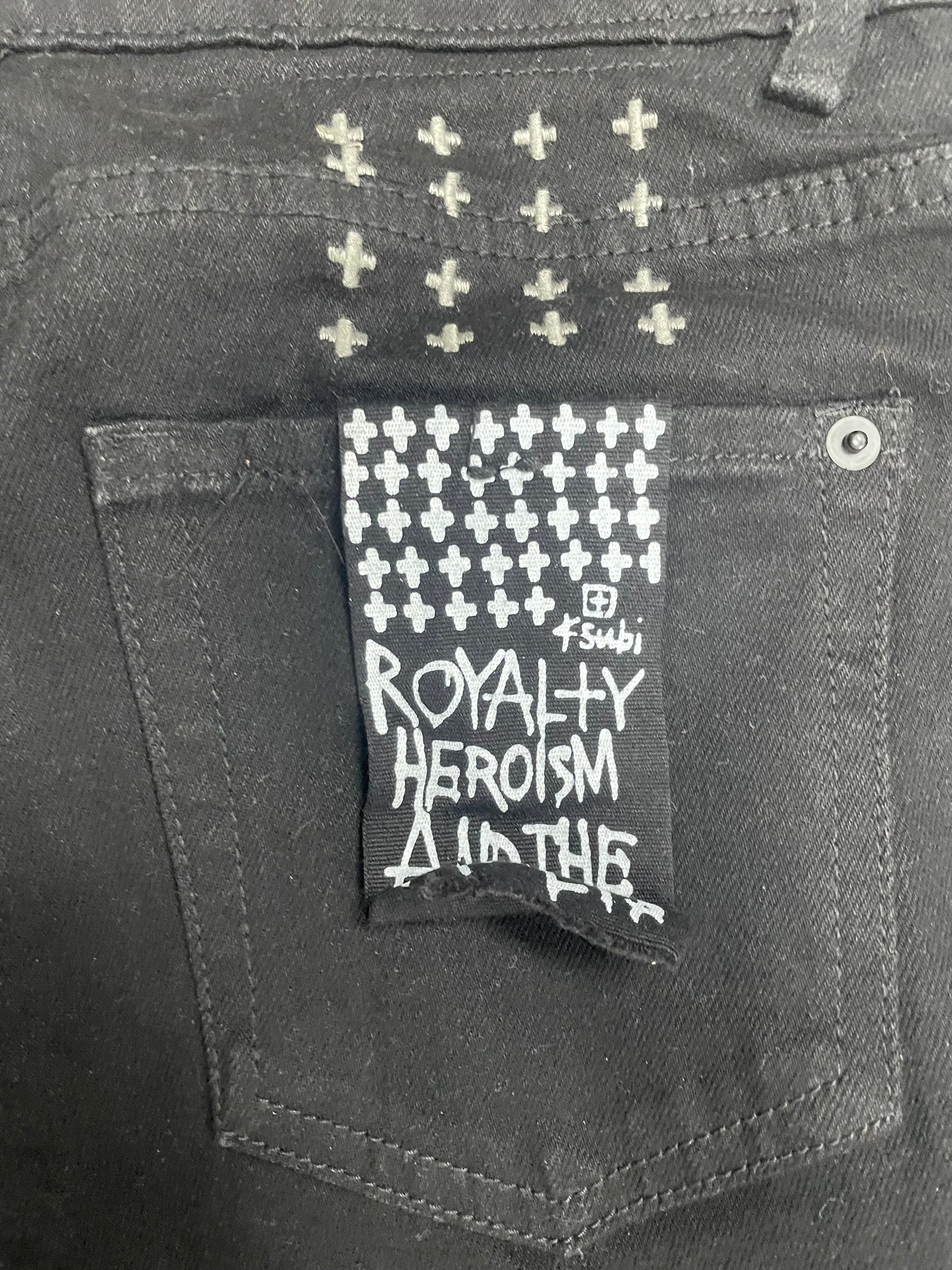 34 - Ksubi Van Winkle skinny jeans