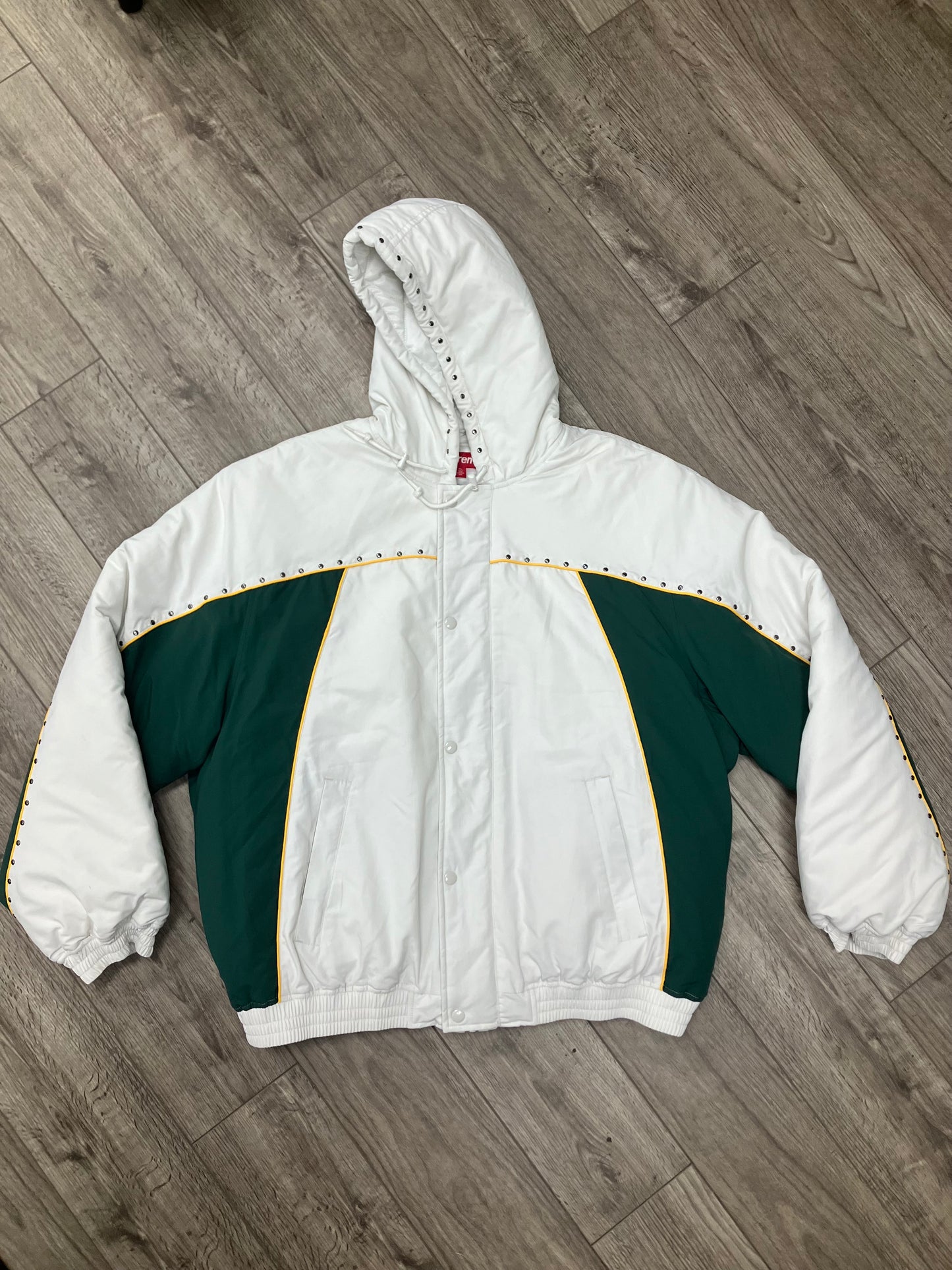 Supreme Studded Stadium Jacket XL