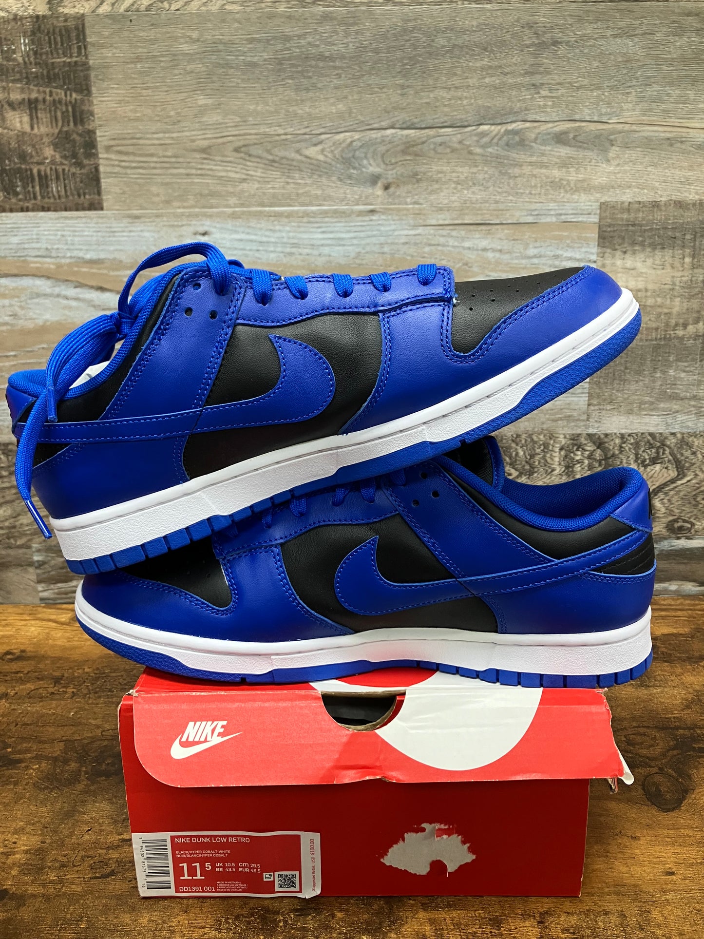 Nike Dunk Low Cobalt Size 11.5
