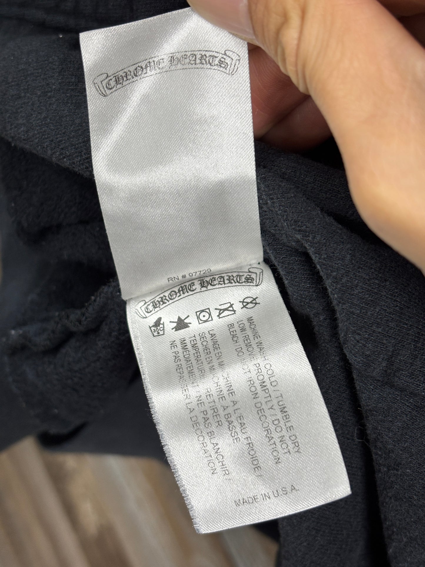 Chrome Hearts Multi Color Cross Zip Hoodie M