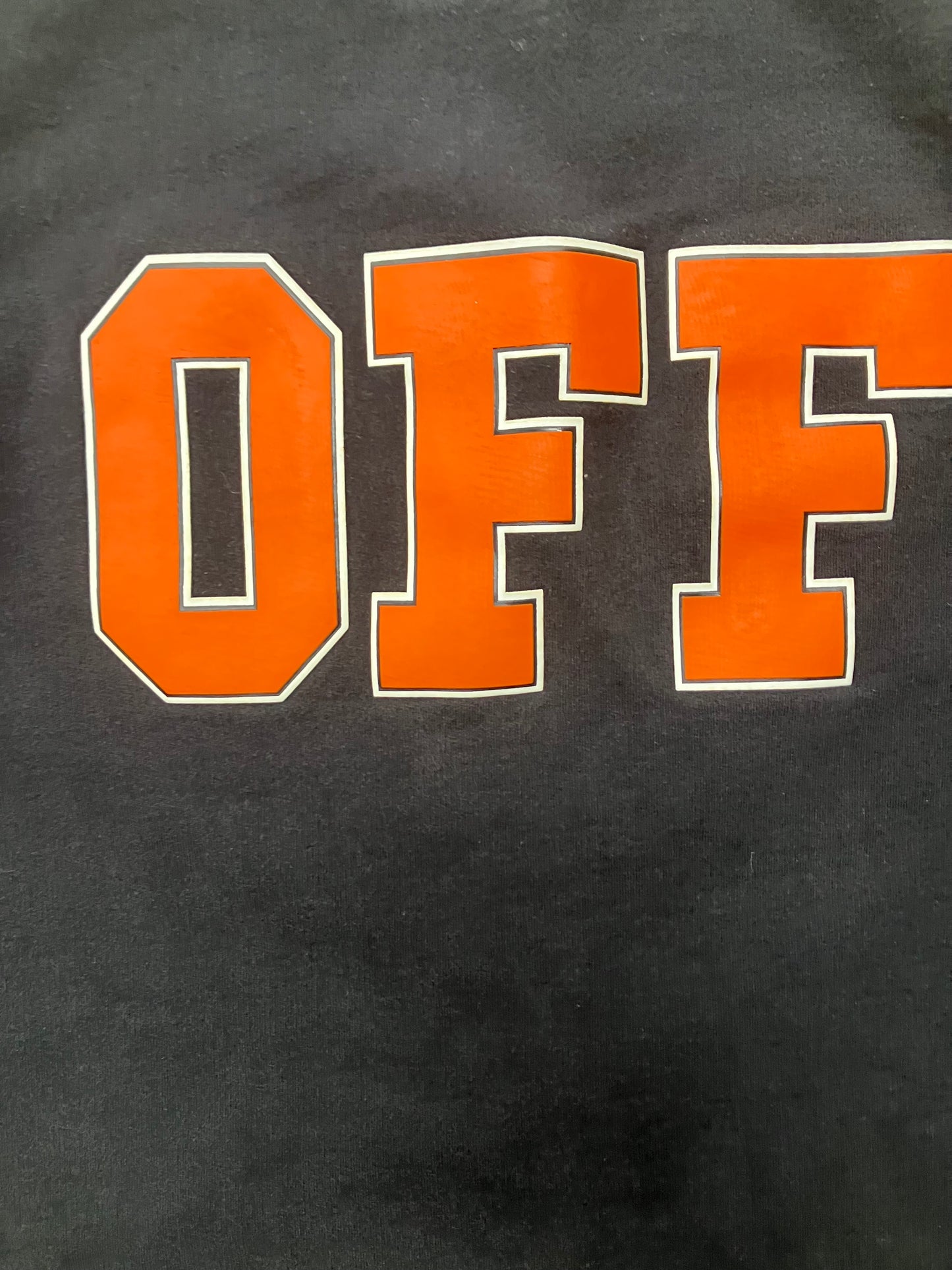 Off White Collegiate Crewneck Size M