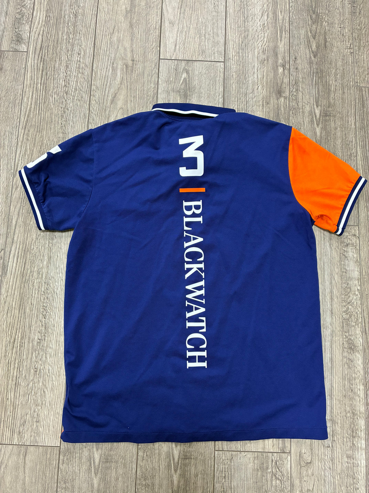L - Polo Blackwatch Cotton/Poly blend shirt