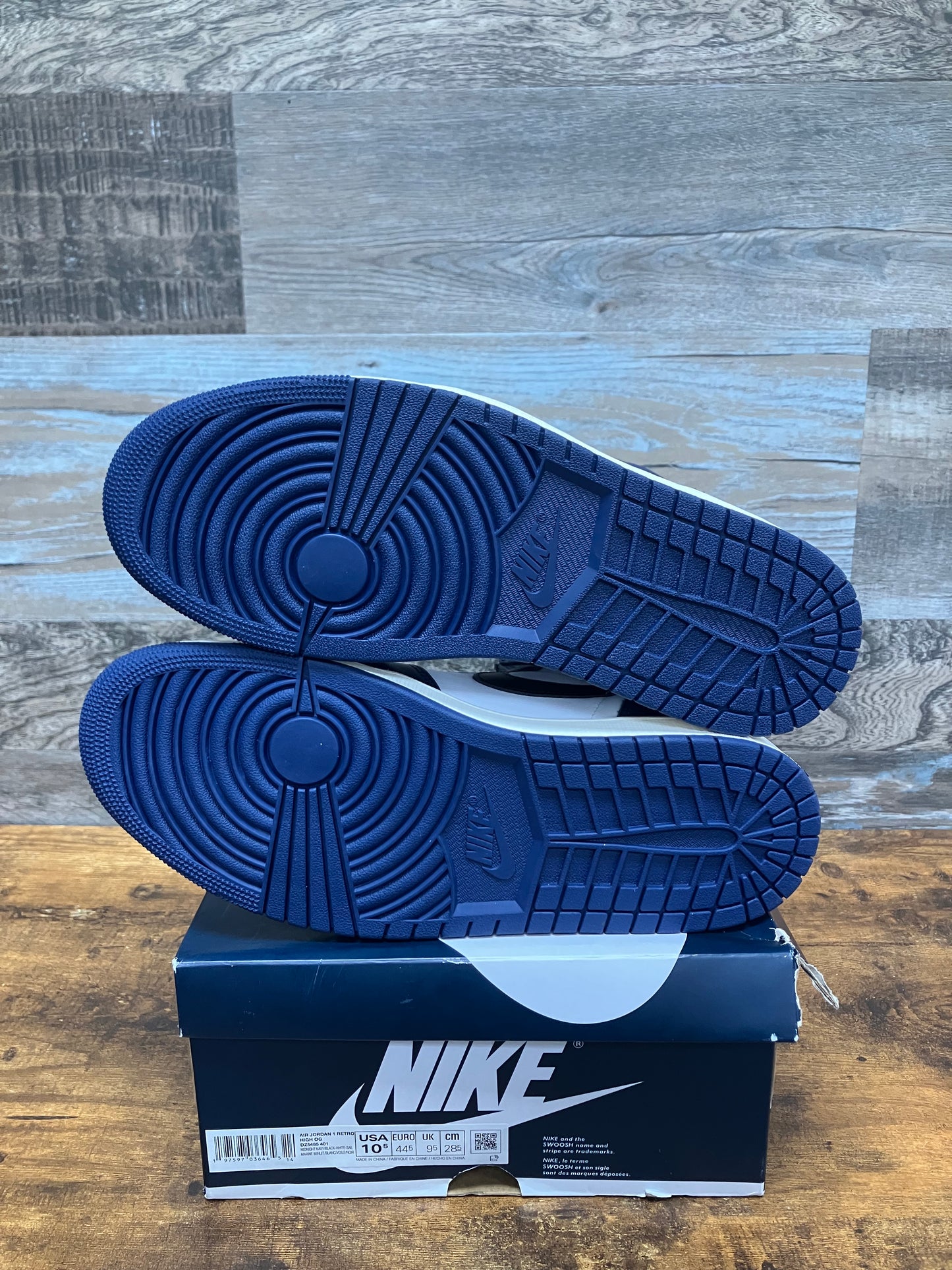 Jordan 1 High Midnight Navy Size 10.5