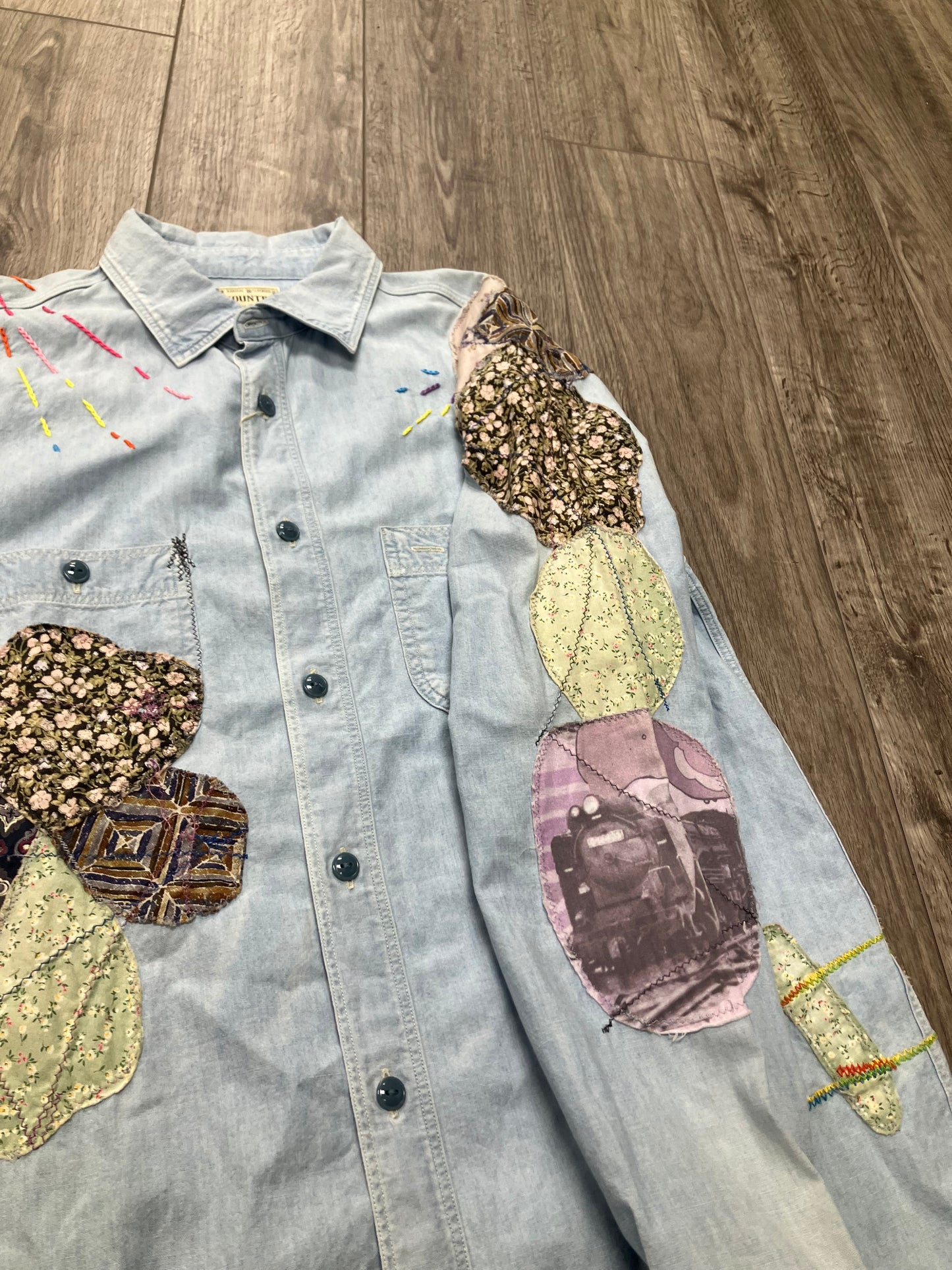 Kapital Patchwork Shirt Size 3
