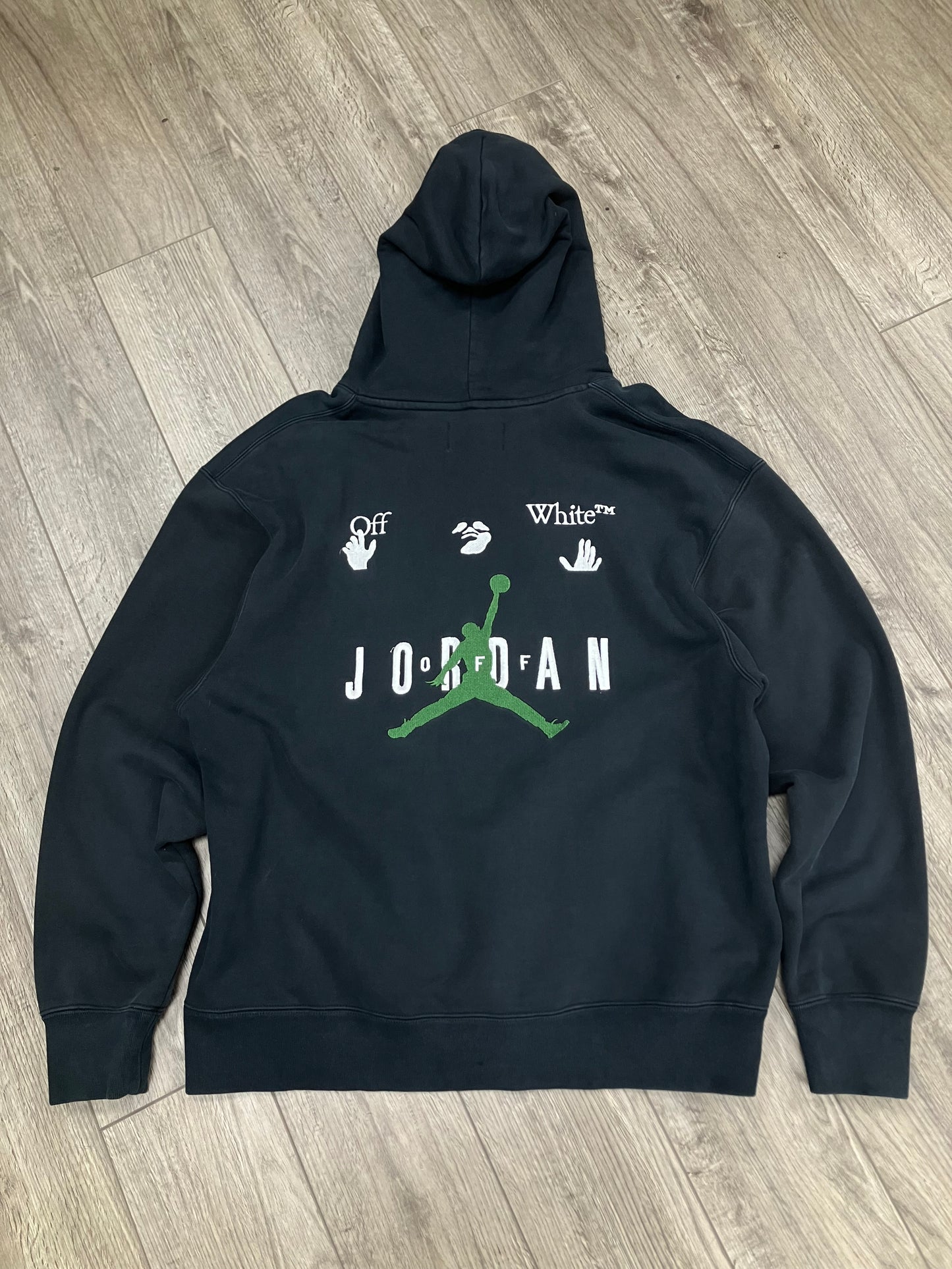Jordan X Off White Circle Hoodie Size XL