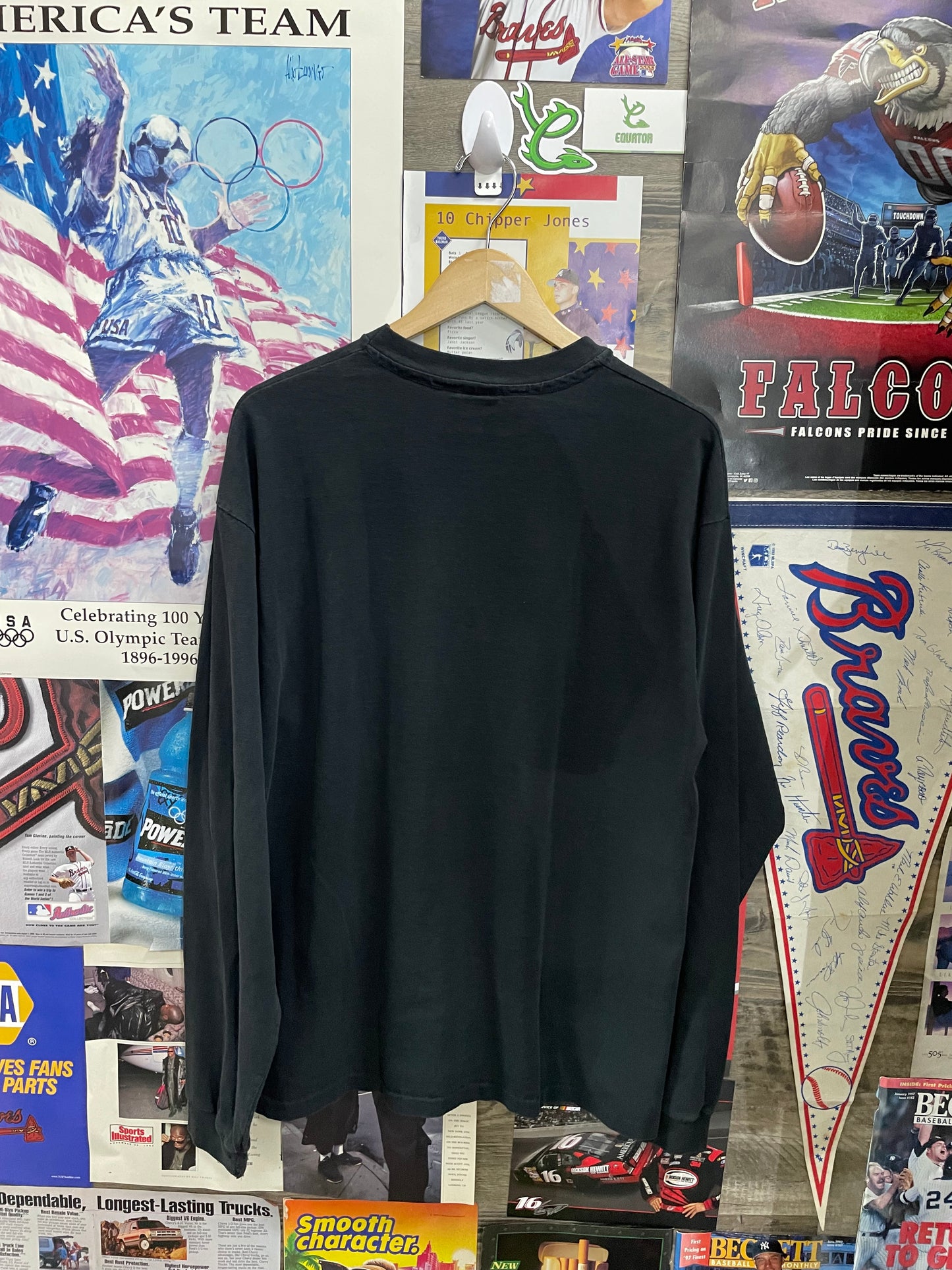 XL - Vtg Marilyn Manson embroidered long sleeve t-shirt