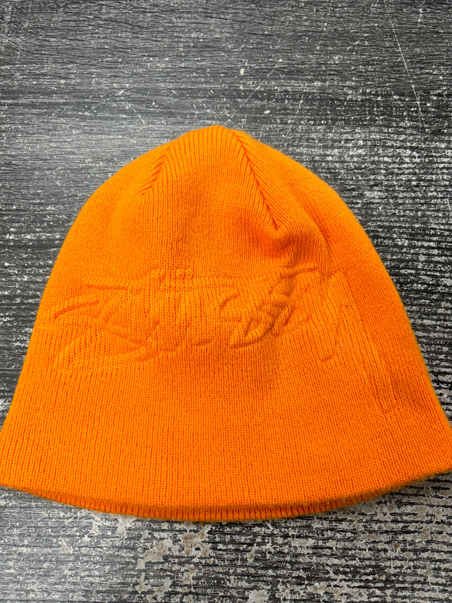 Stussy embossed logo beanie