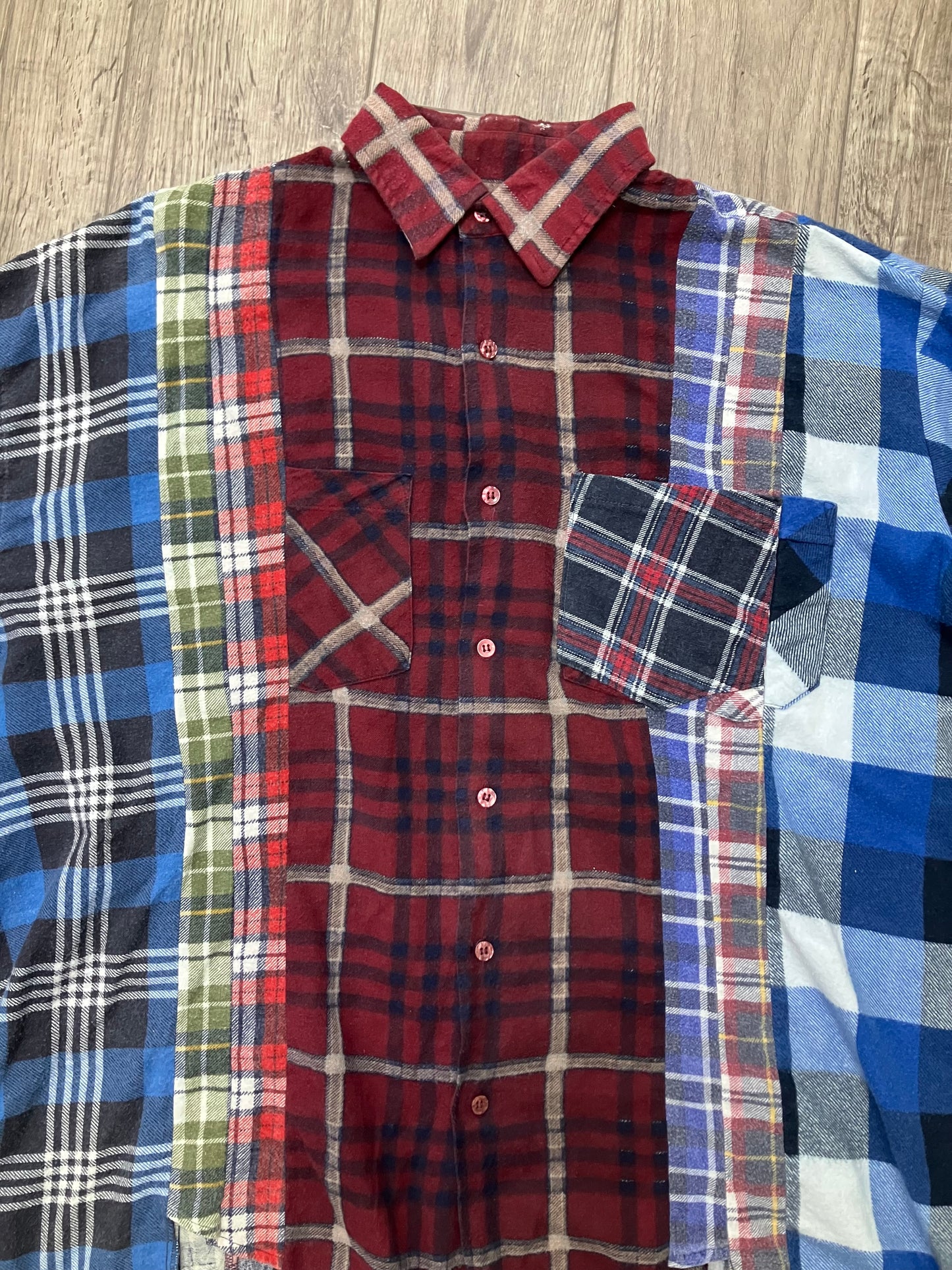 Needles 7 Cut Reworked Flannel XL