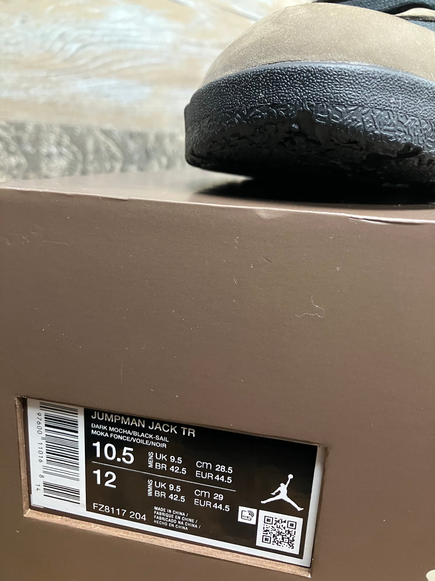Jordan Jumpman Dark Mocha 10.5