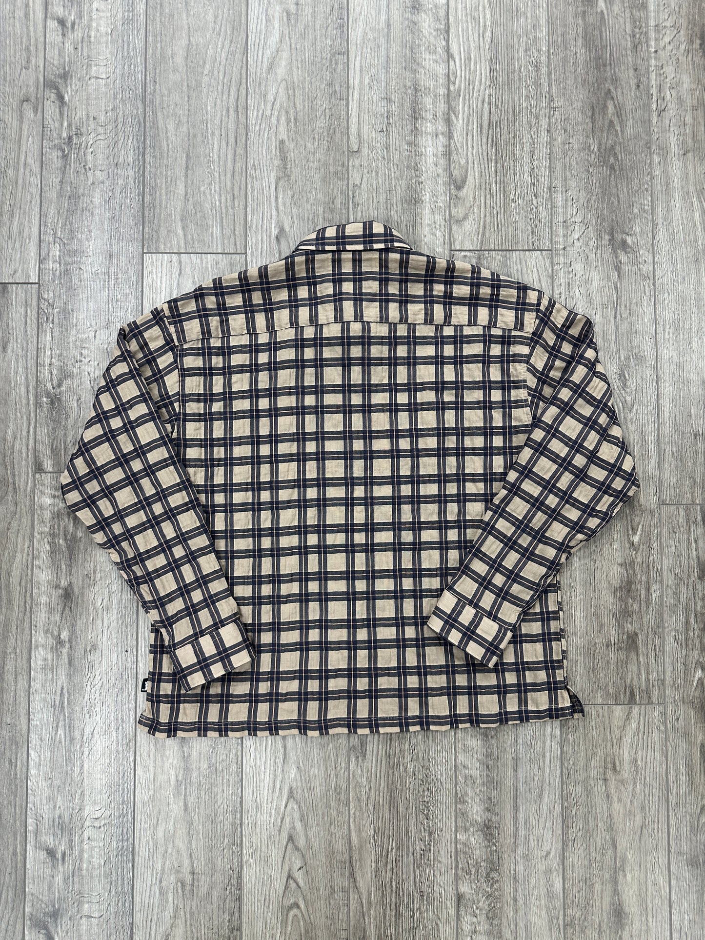 Stussy Button up flannel shirt Size M