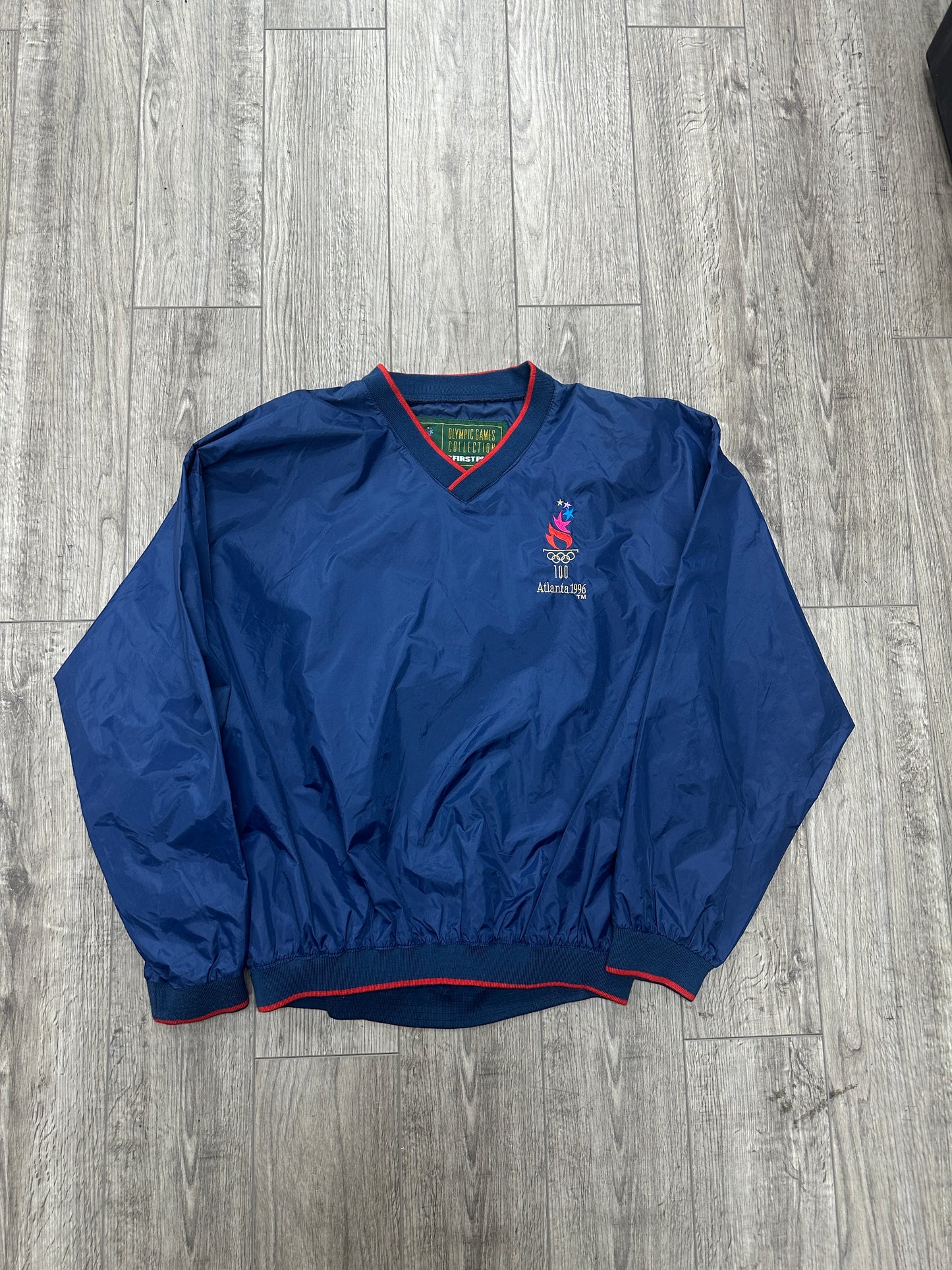 Atlanta 1996 Olympics Pullover jacket Size XL