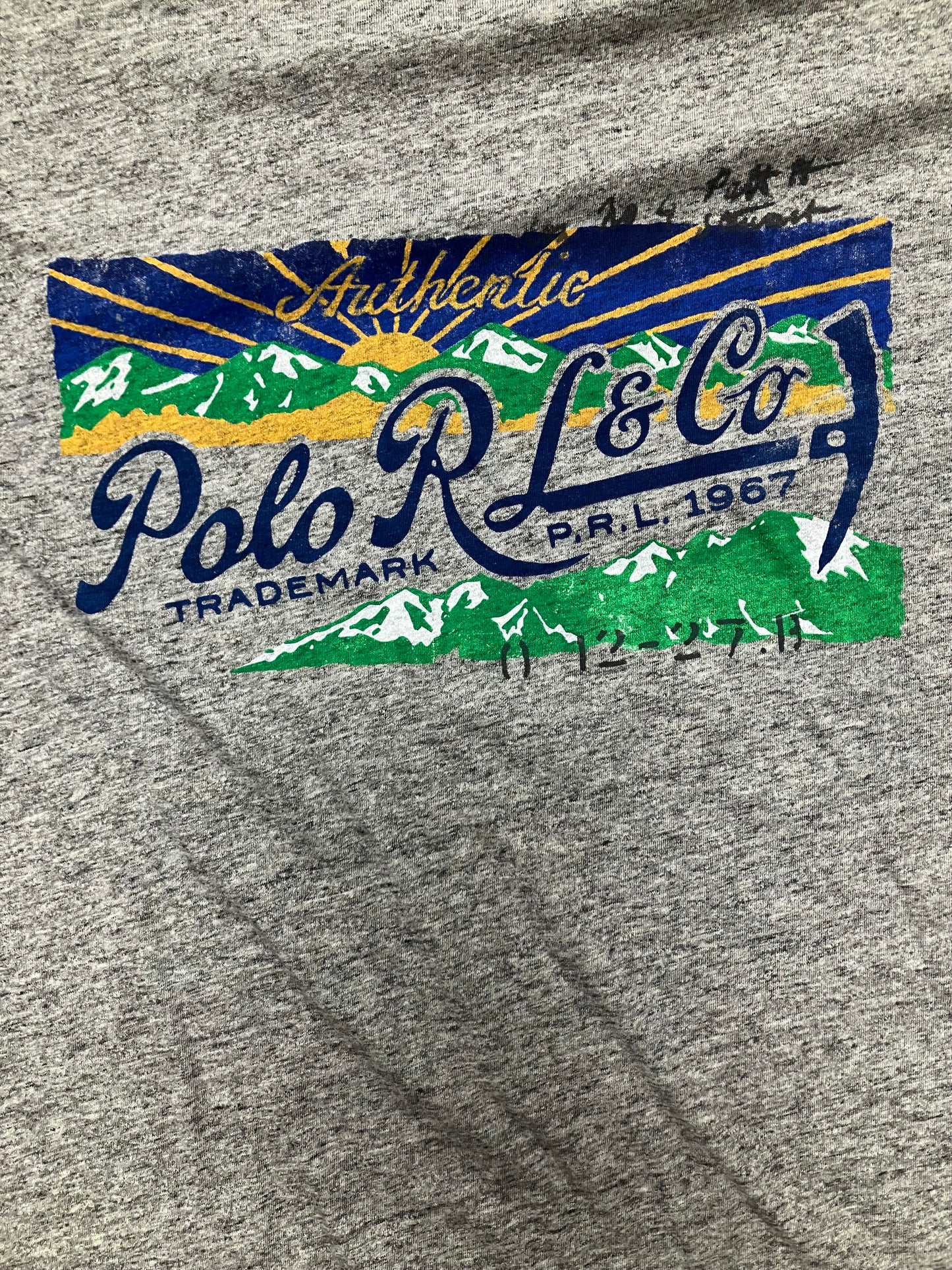 Polo Ralph Lauren Men's White Great Outdoors Graphic Tee XL