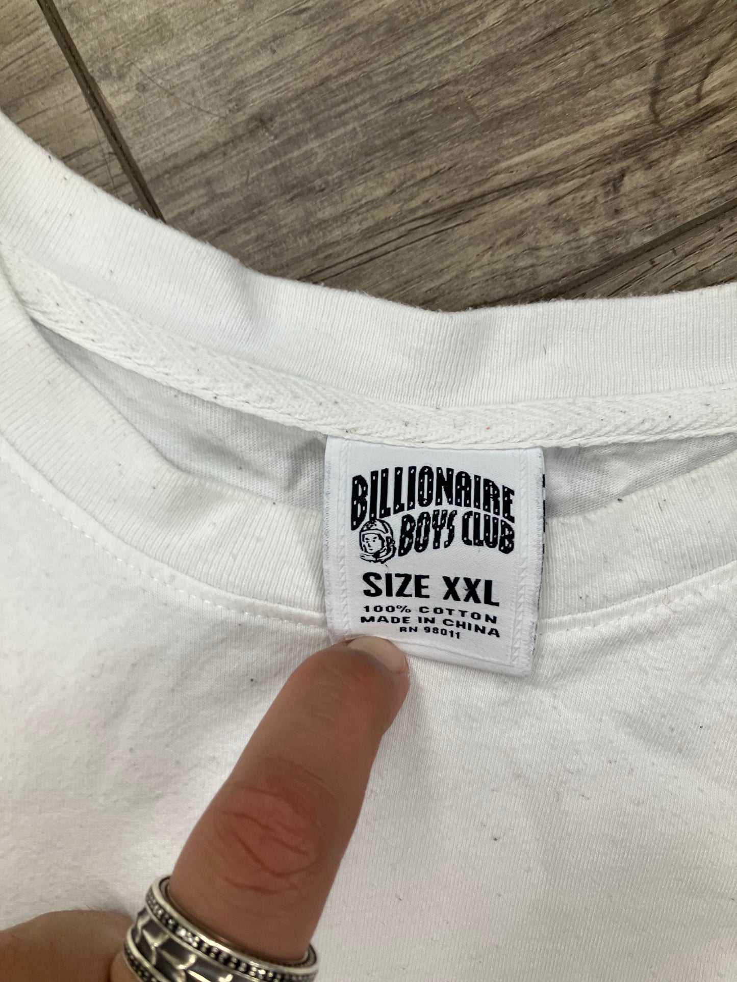 XXL - Billionaire Boys Club White Tee