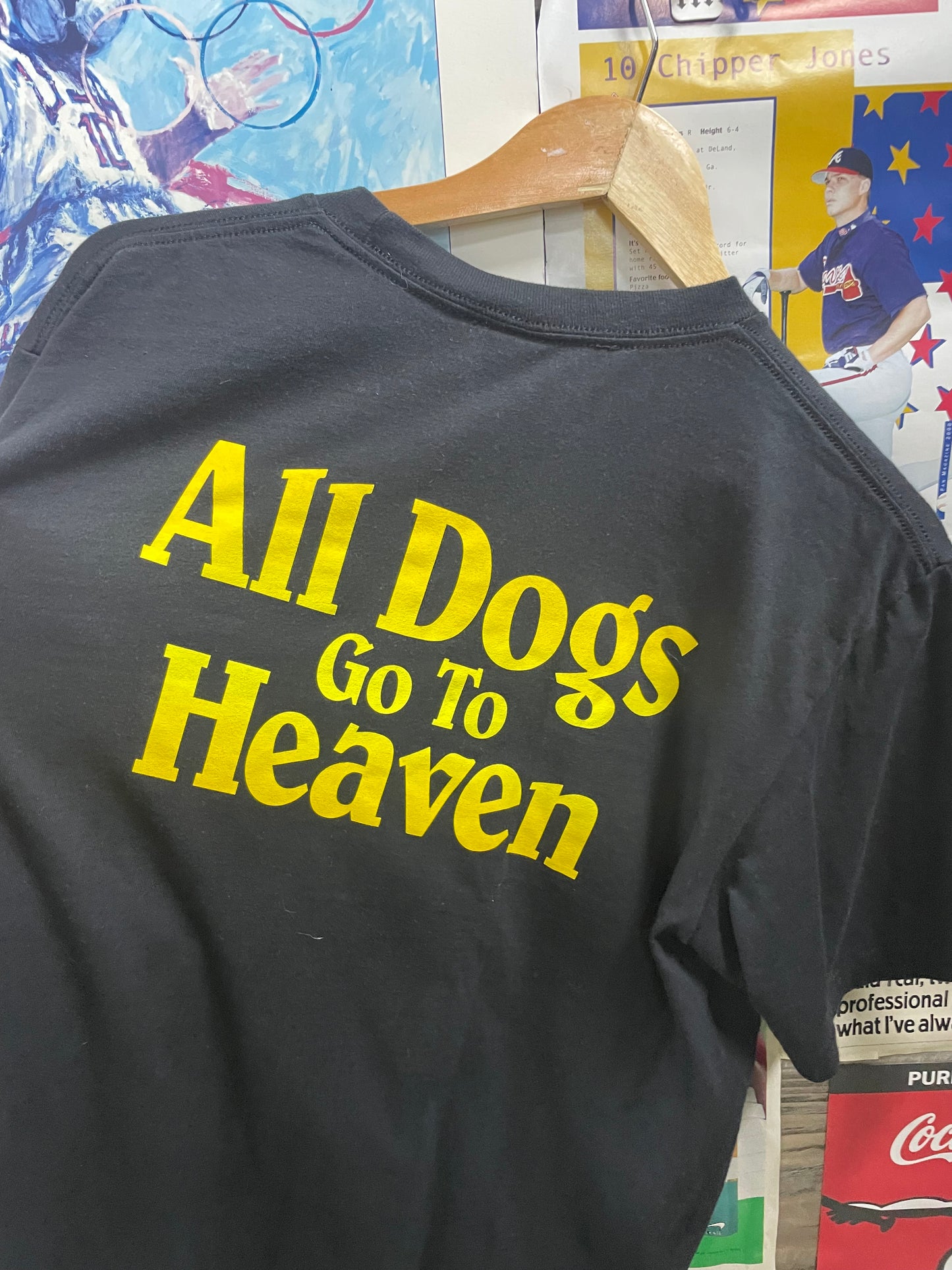 M - Supreme "All Dogs Go To Heaven" tee