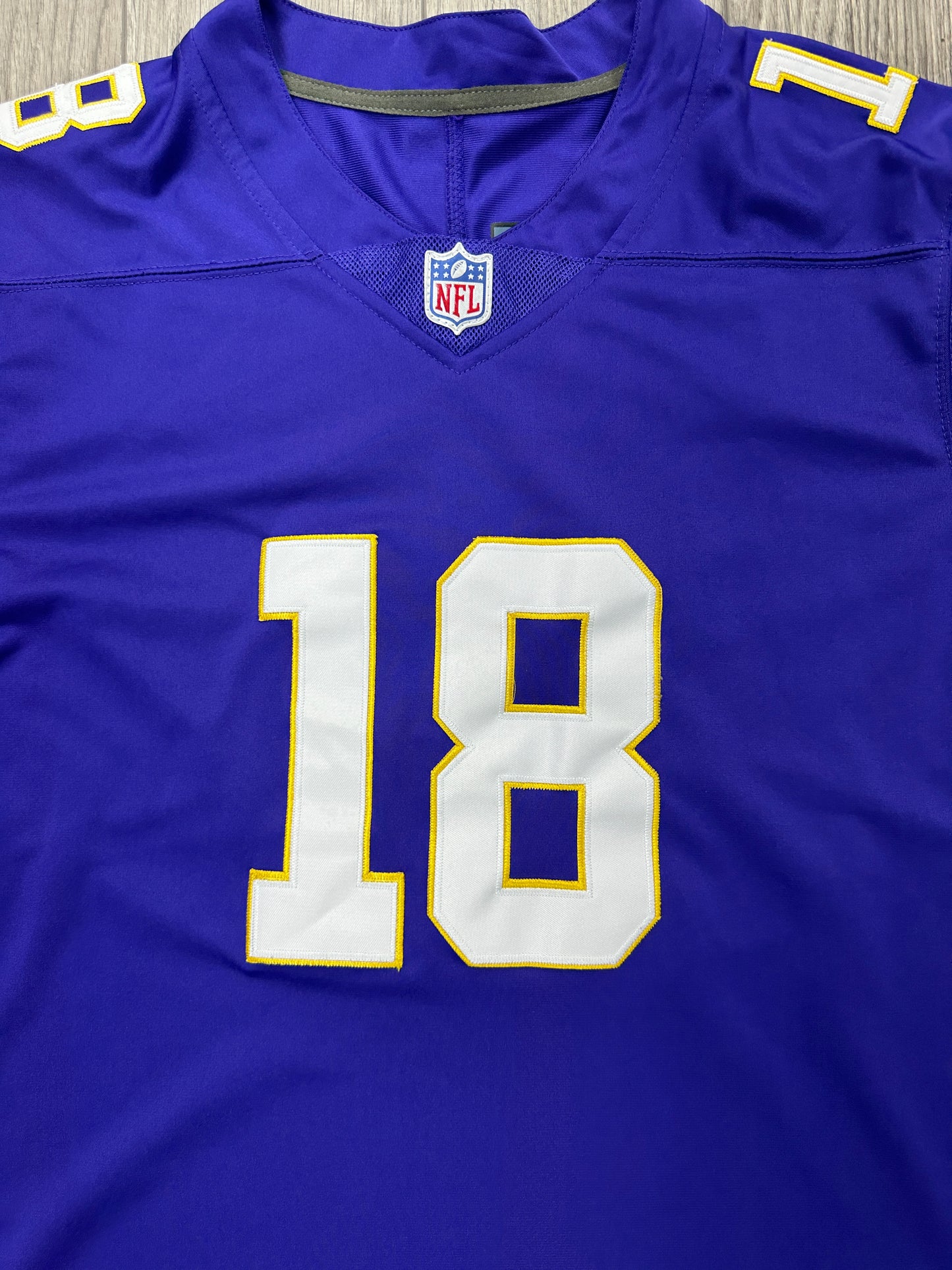 Minnesota Vikings Justin Jefferson #18 Jersey Size M