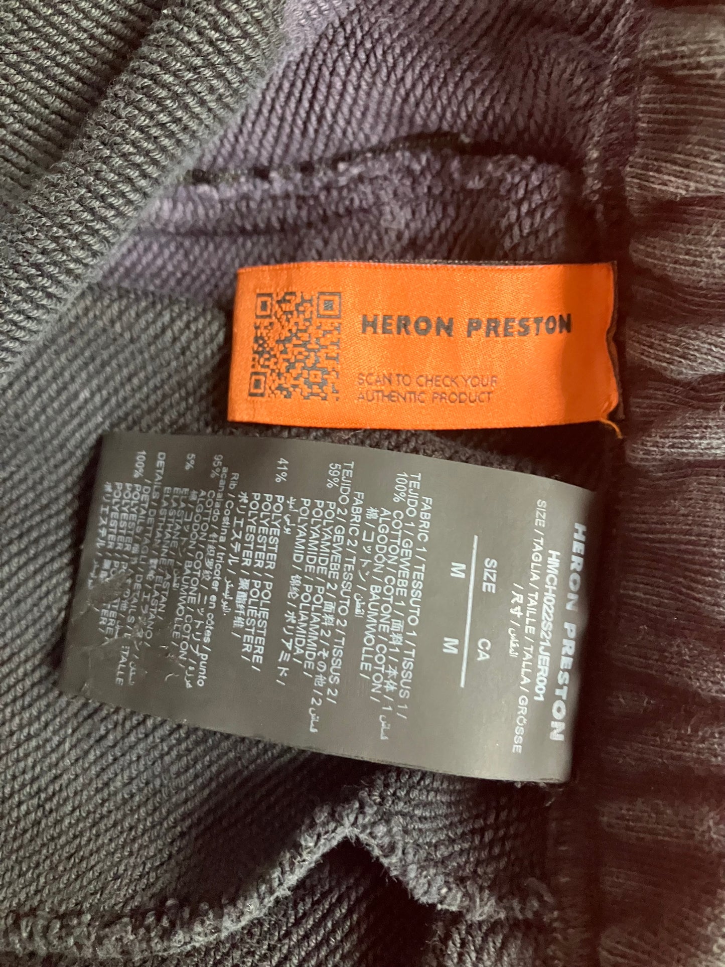 Heron Preston CAT Pants Size M