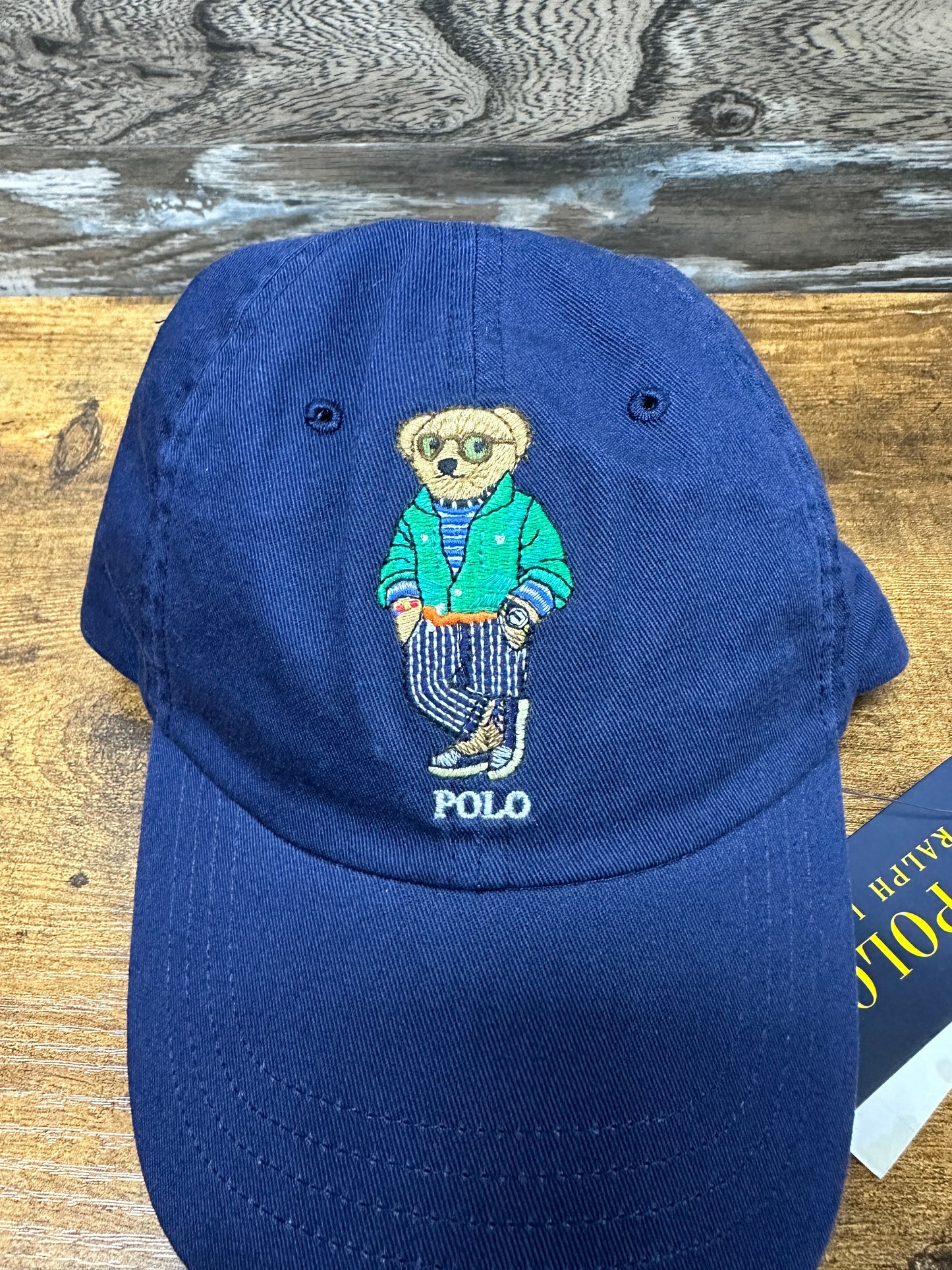 Polo Bear Navy blue Hat O/S New