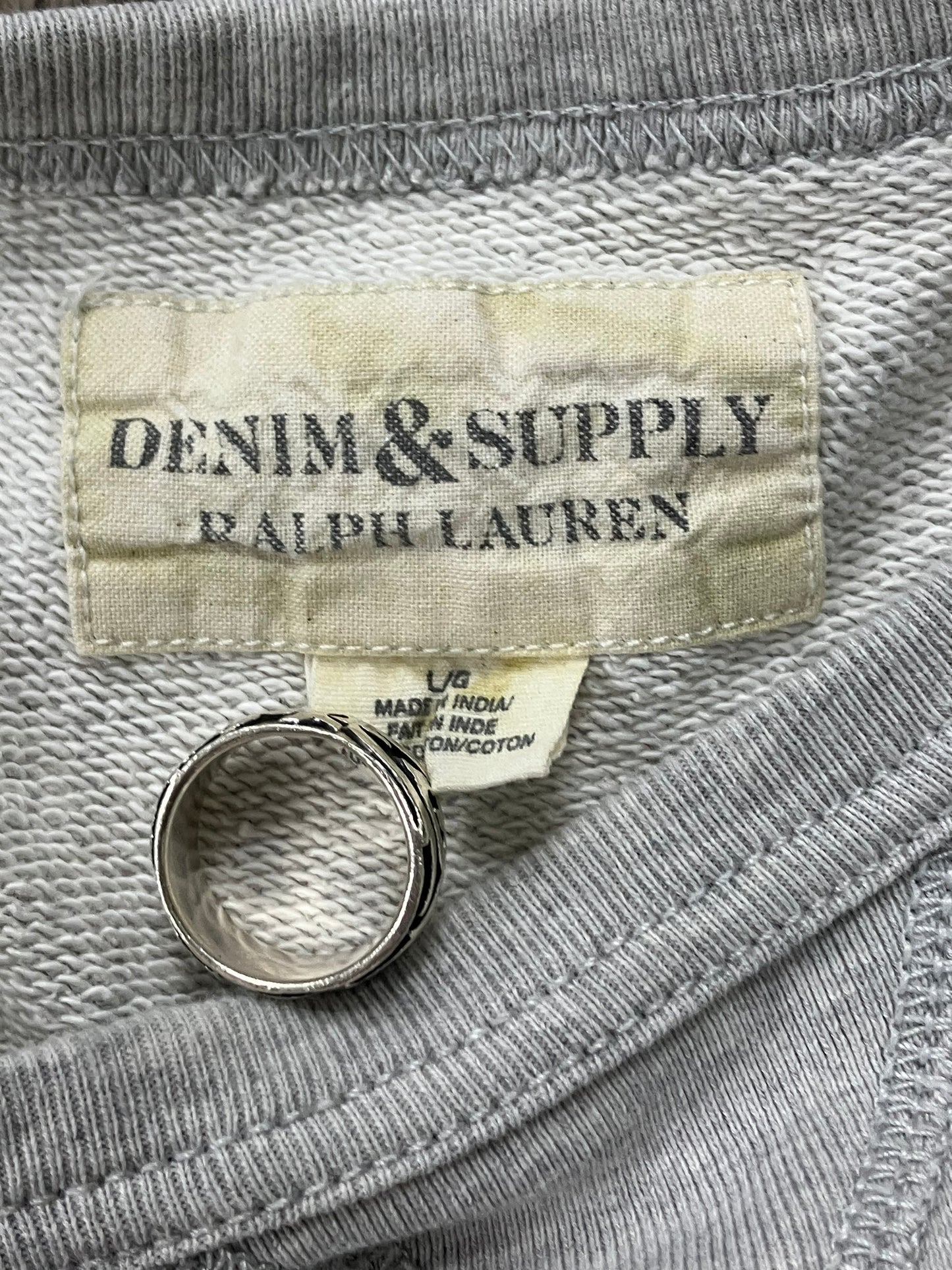 Ralph Lauren Denim Supply sweatshirt Size Large