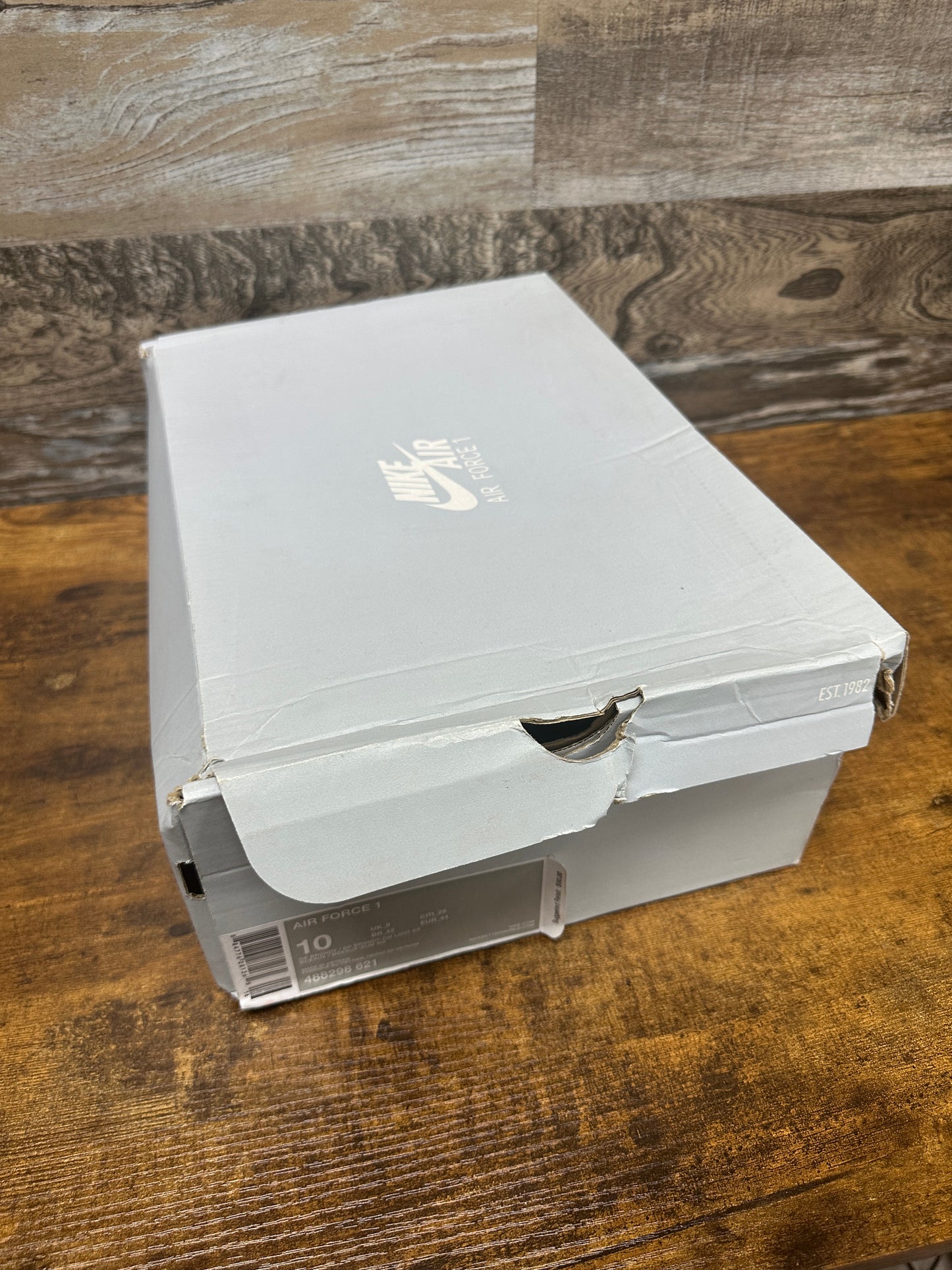 Air Force Deep Burgundy Gum Size 10