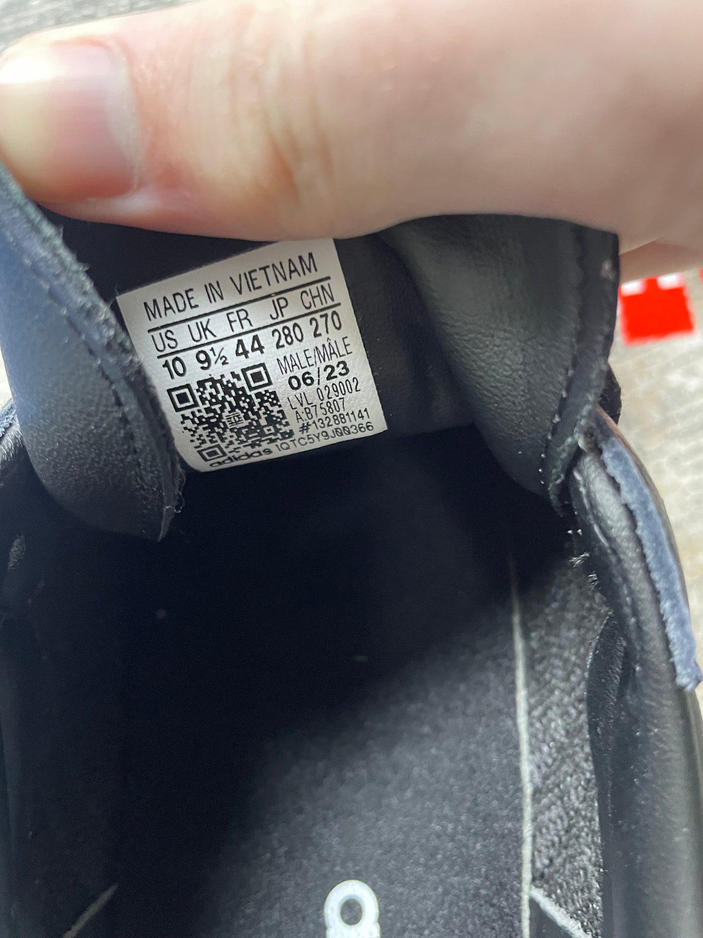 Adidas Samba Black Size 10