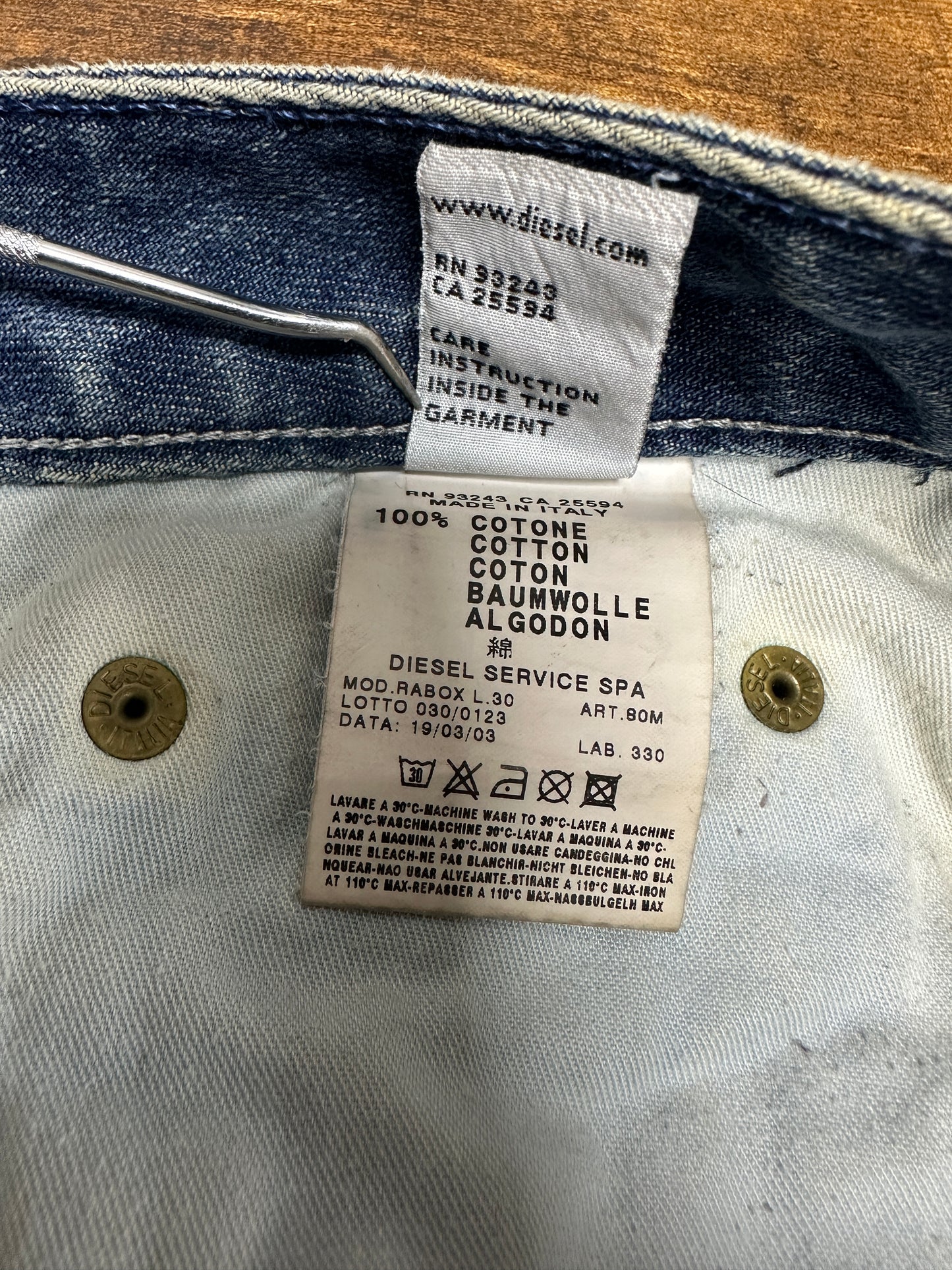Diesel Denim jeans Size 32