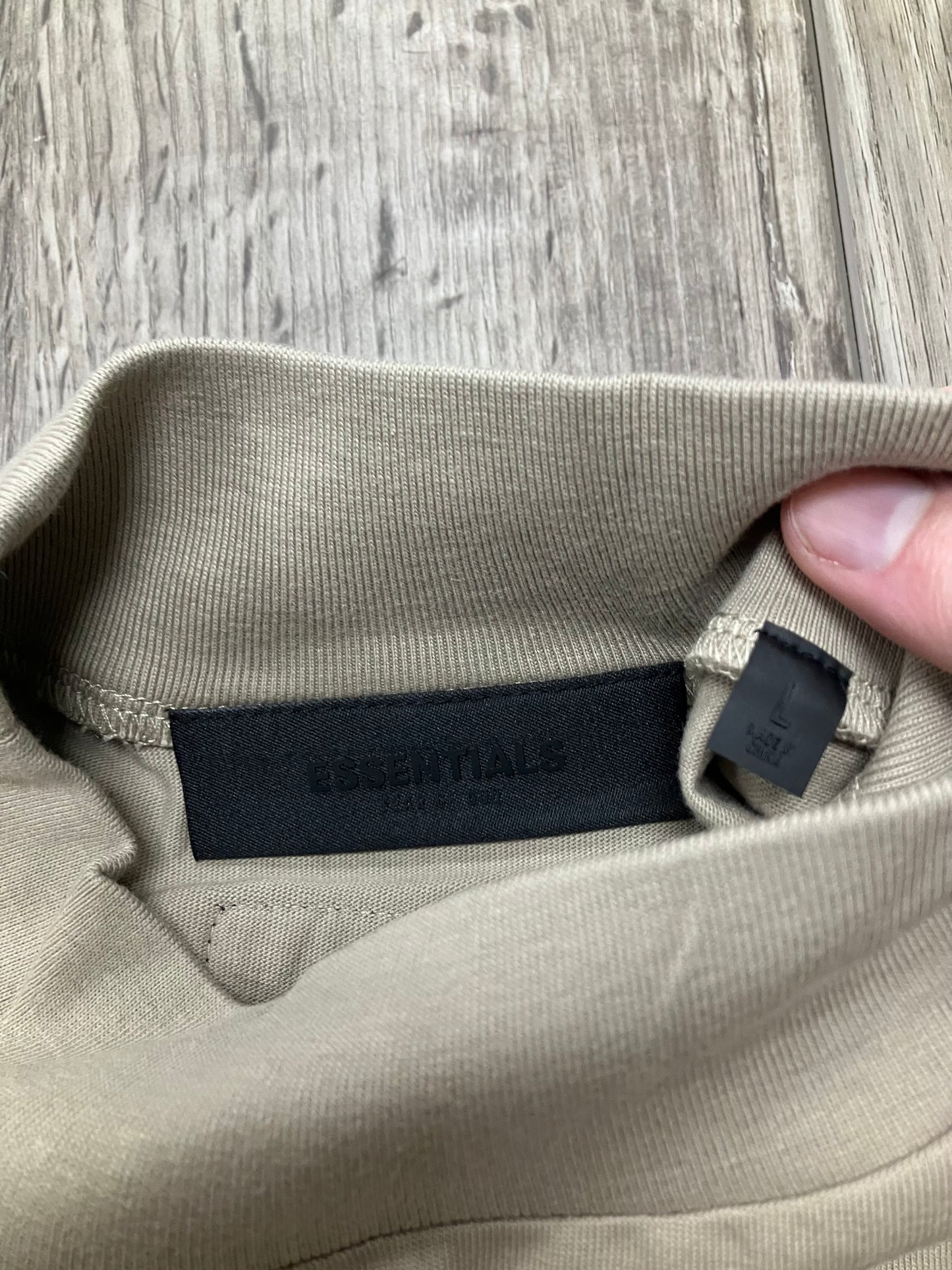 Essentials Fear of God Stone Tee Size Large
