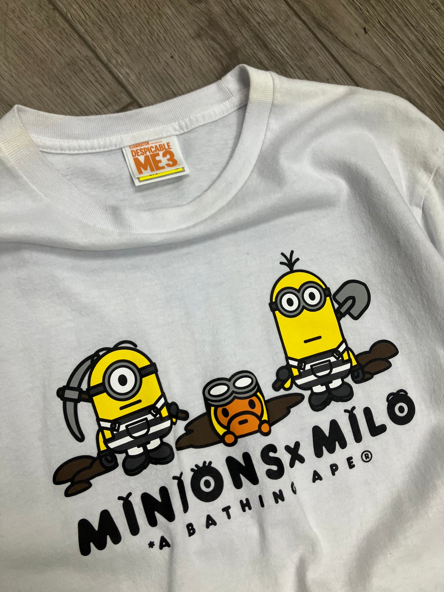 Bape Despicable Me Tee Sz L