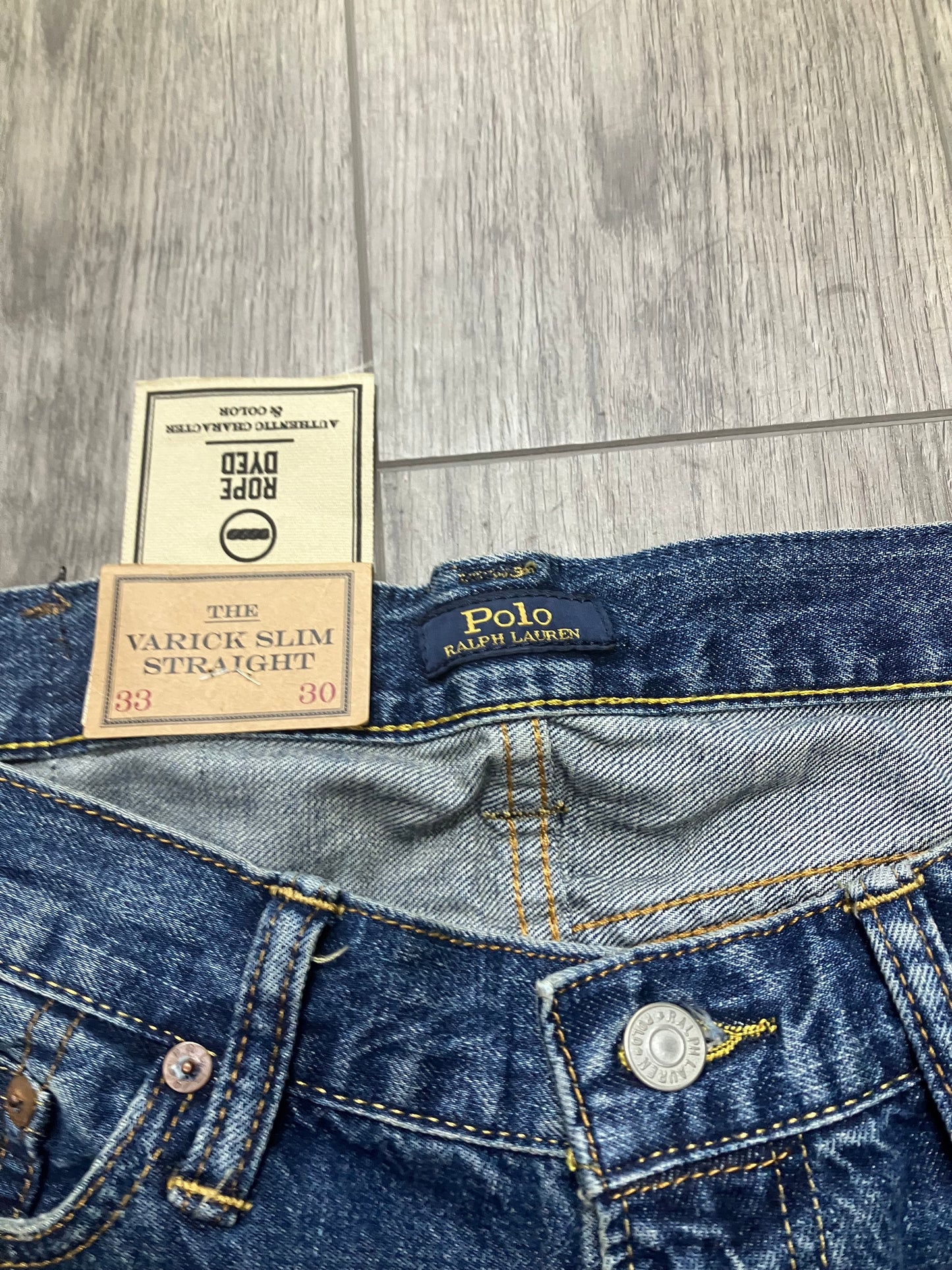 Polo Ralph Lauren All Over pony jeans Size 33x30