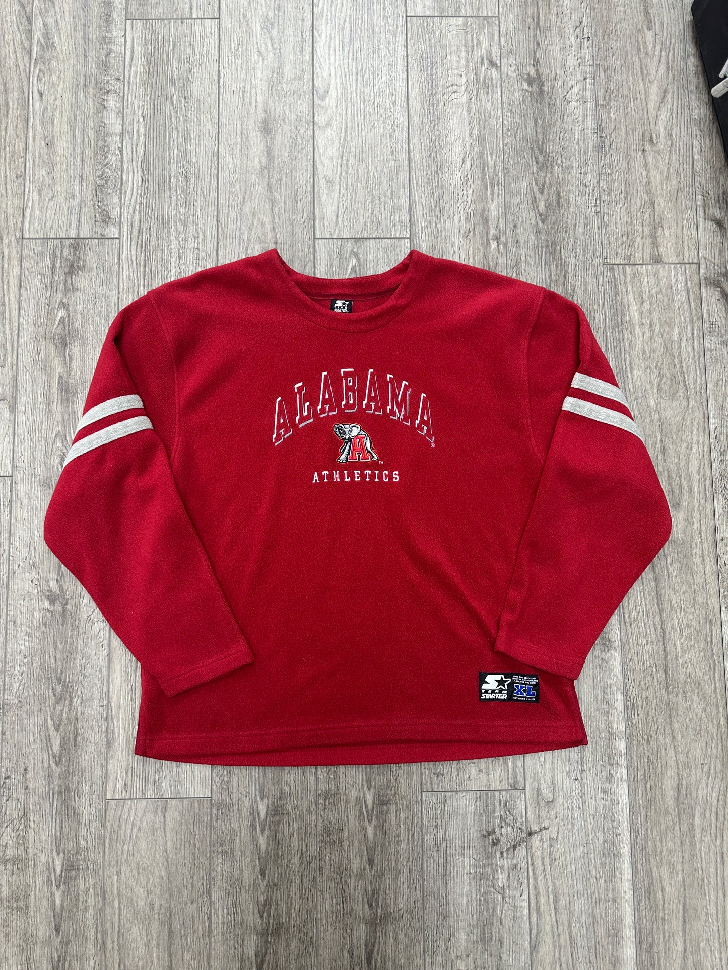 Alabama Starter Fleece Crewneck Size XL