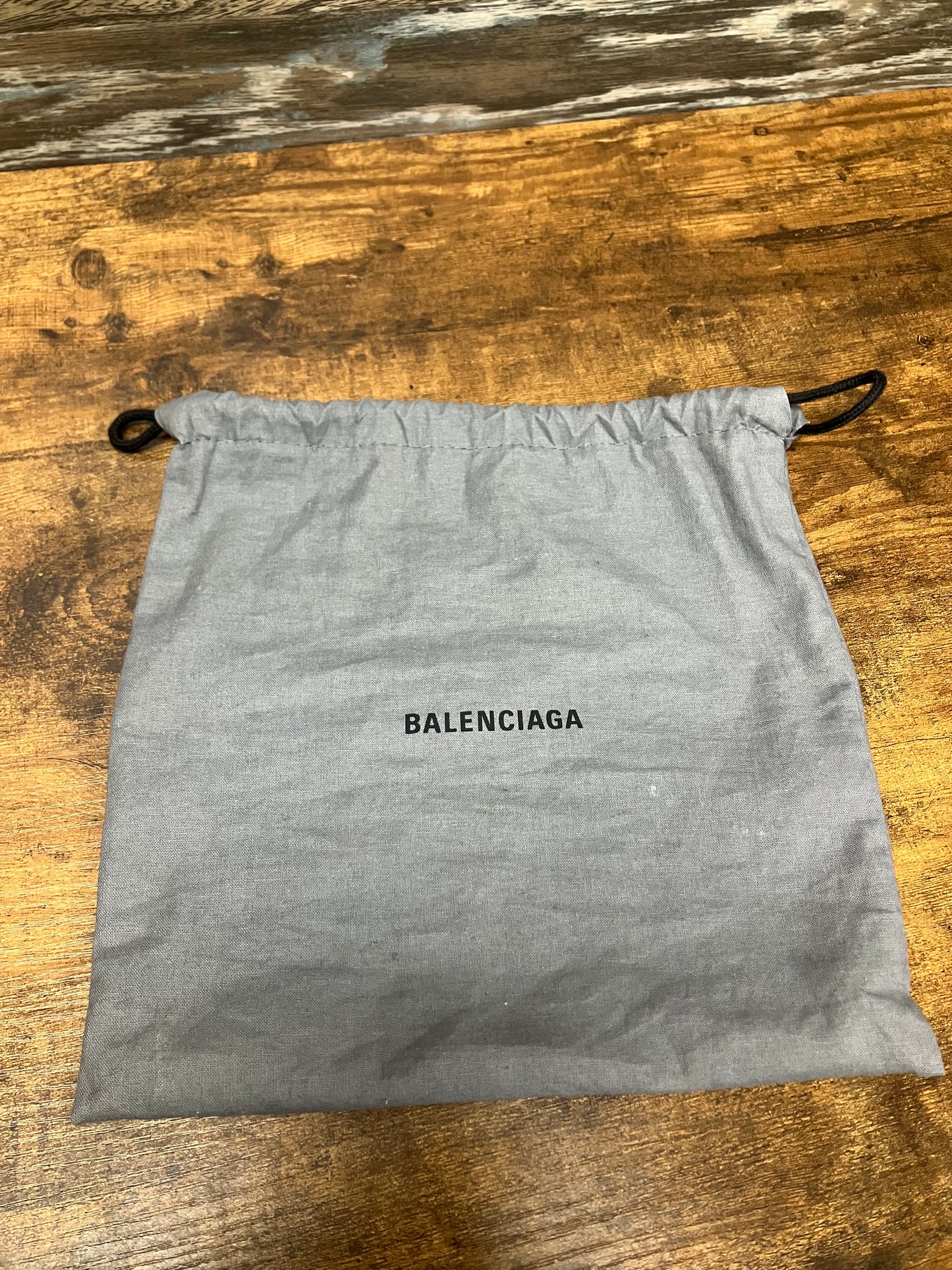 Balenciaga Embossed Hourglass Purse Purple Sz OS