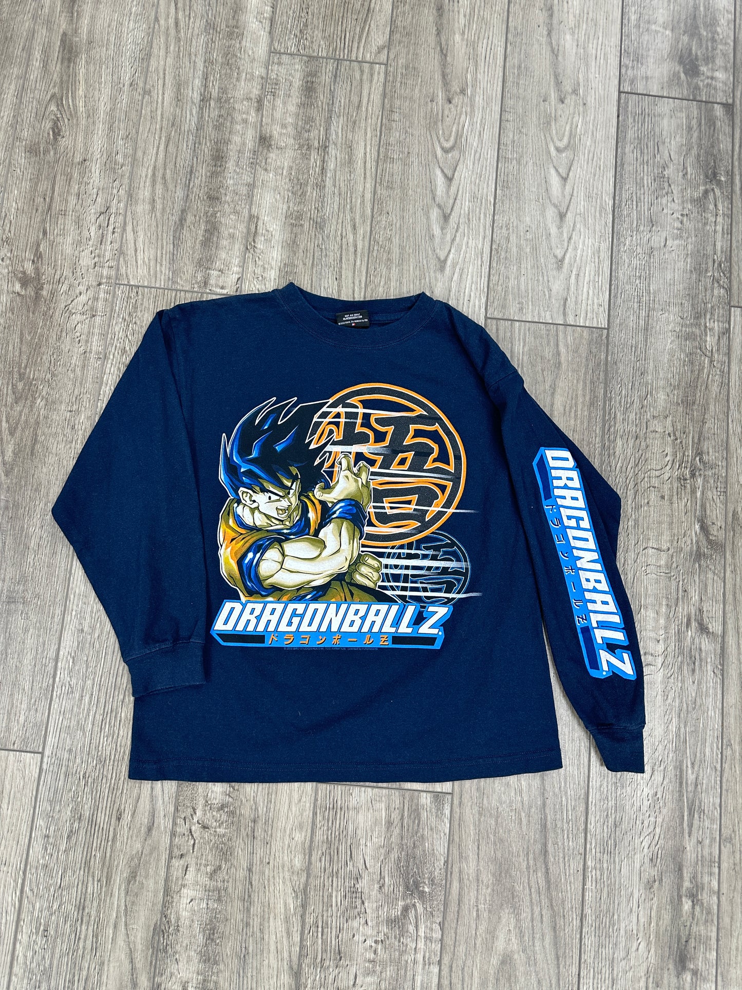 Vintage Goku Dragon Ball Z L/S Tee size L Kids