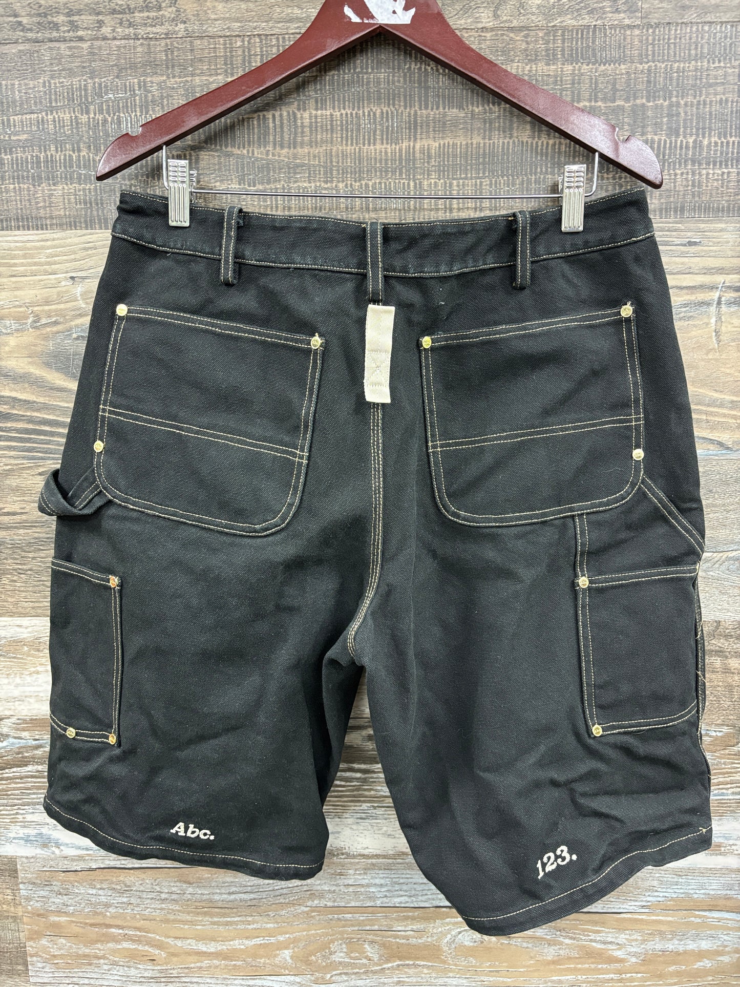 A.B.C. Double knee crossed shorts 34