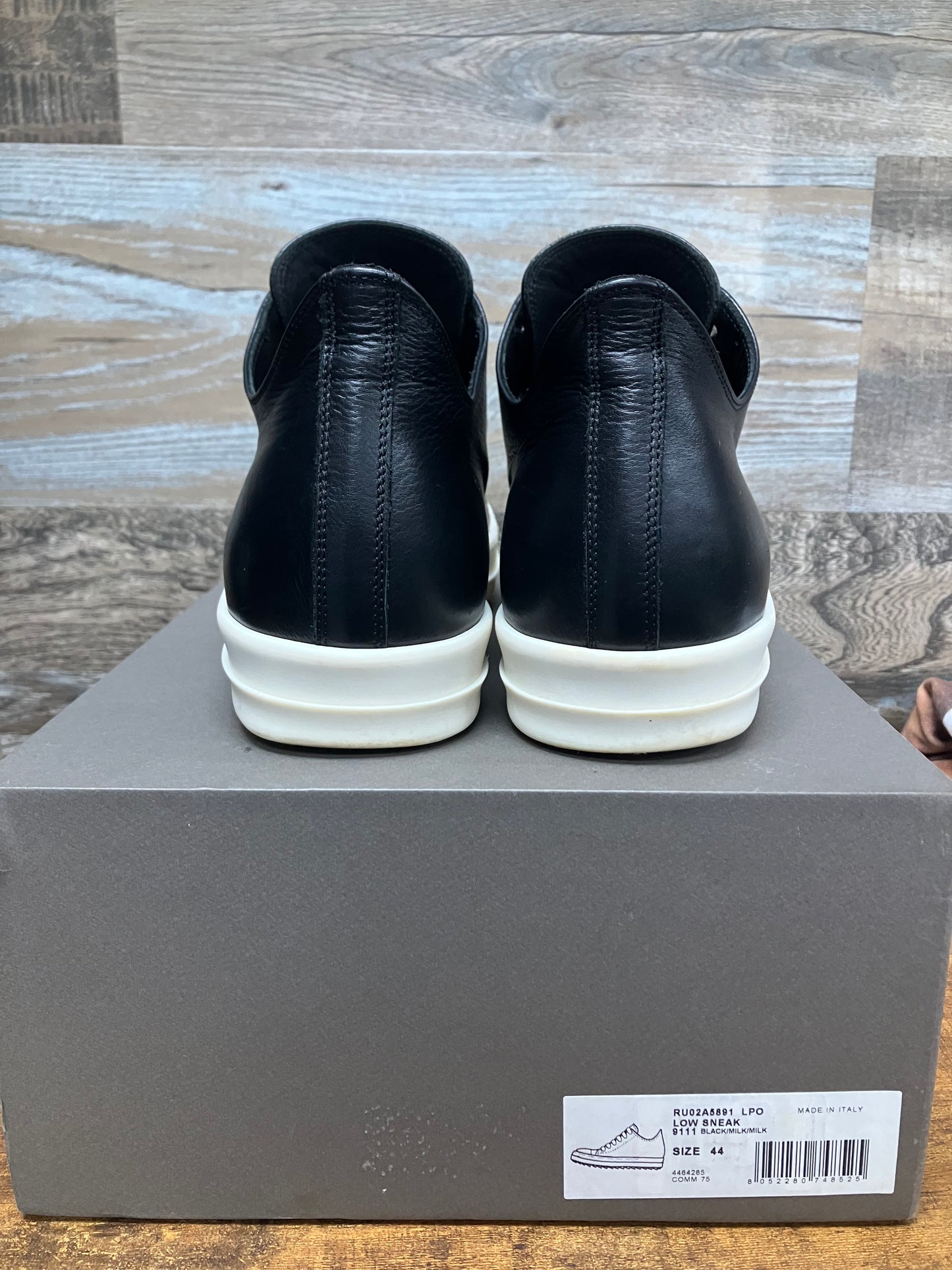 Rick Owens Mainline Ramone Low Milk Size 44/11