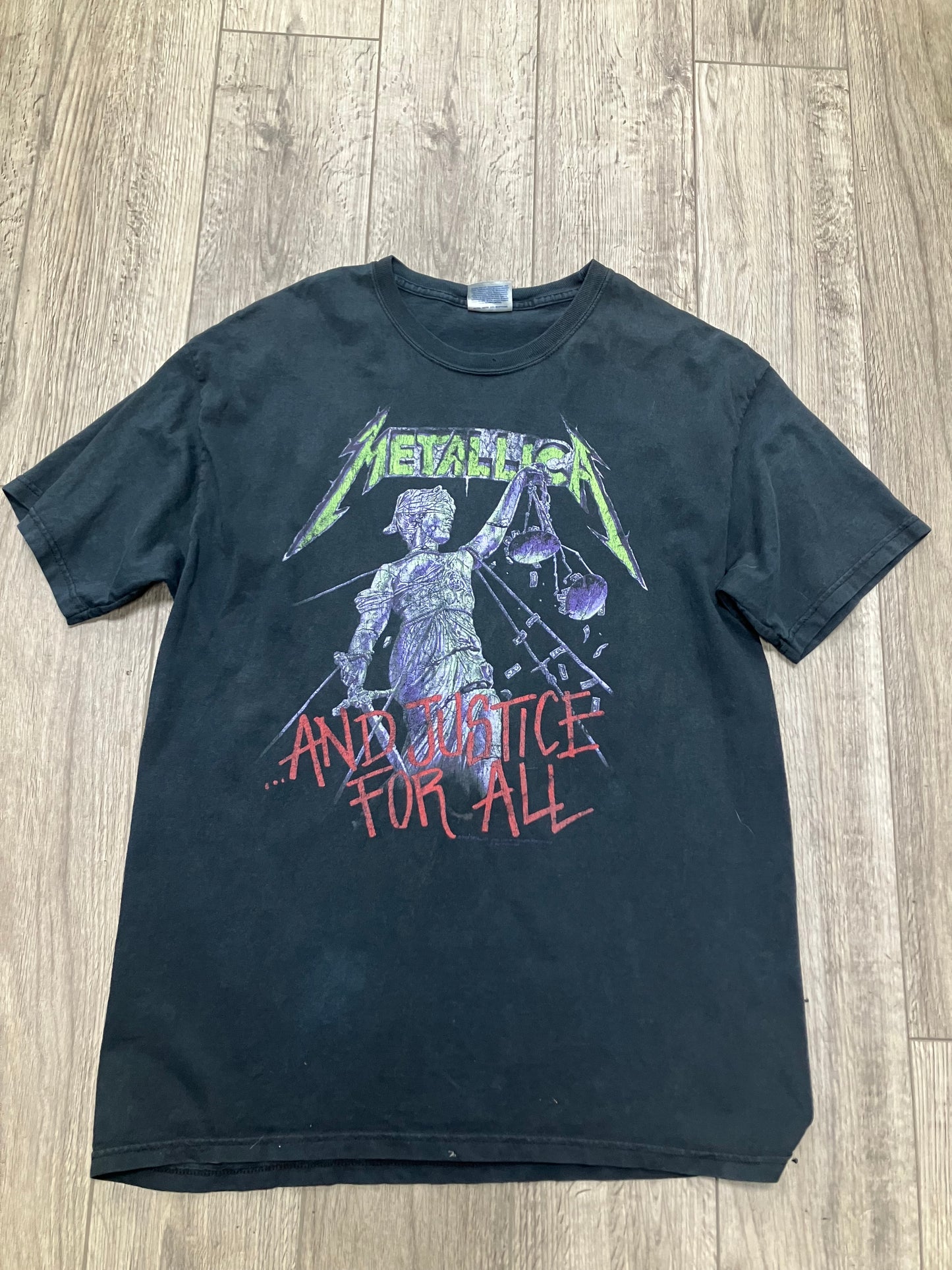 Metallica And Justice For All Size Large