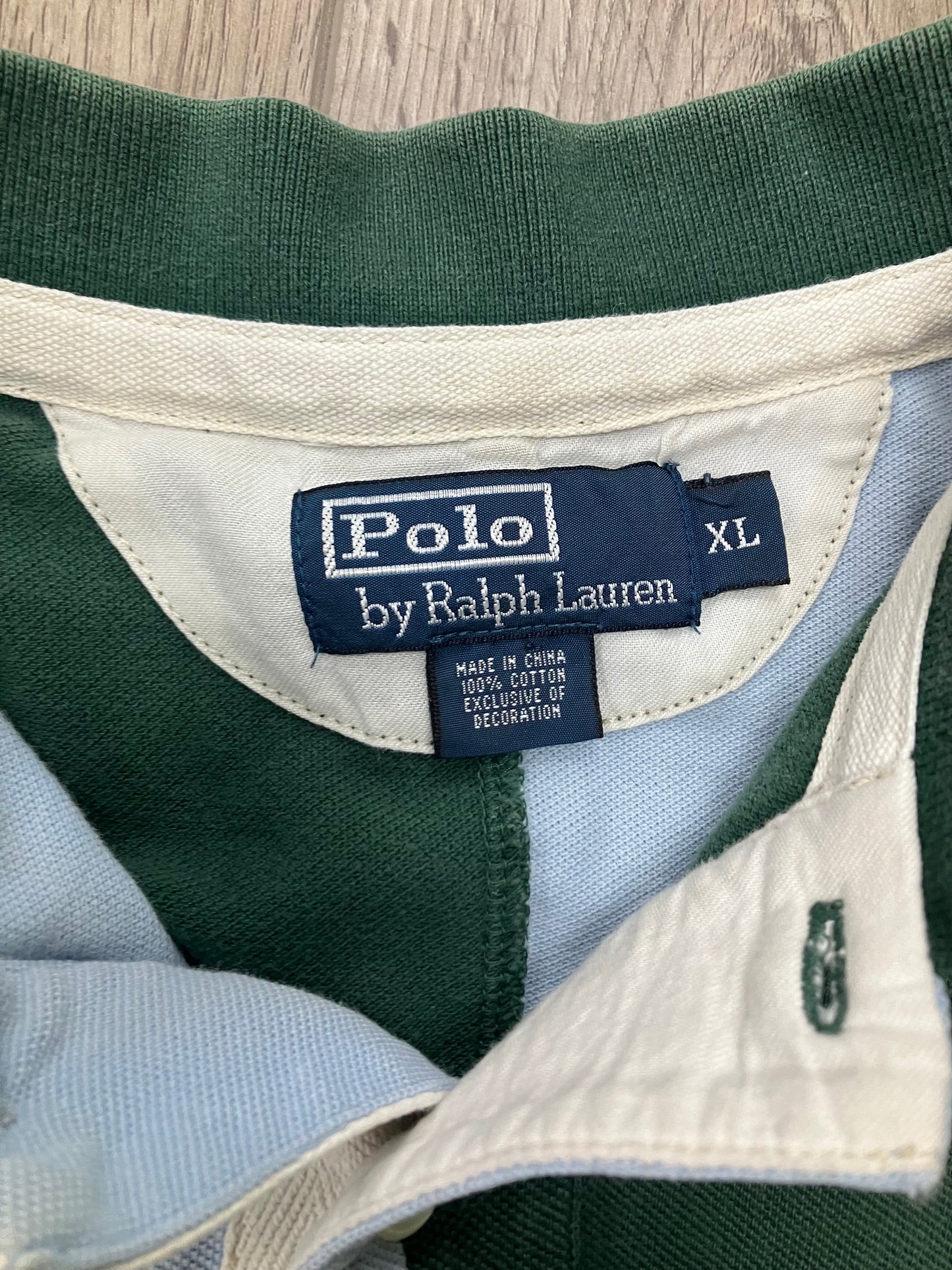 Ralph Lauren Color-Blocked Polo Shirt XXL