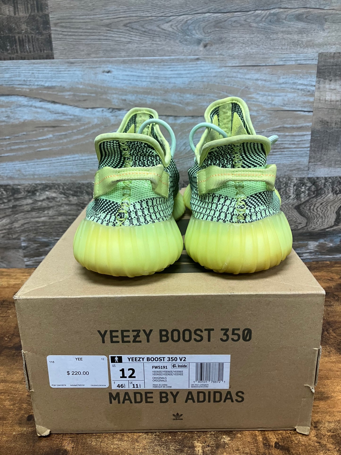Yeezy 350 V2 Yeezreel Size 12