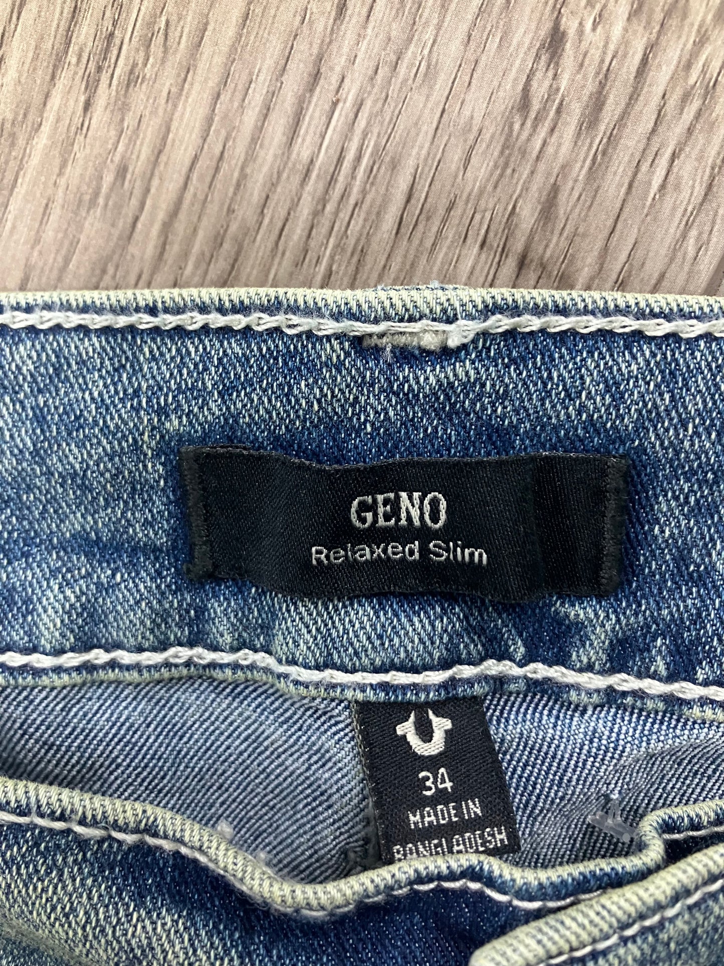 True Religion Geno Slim 34x32