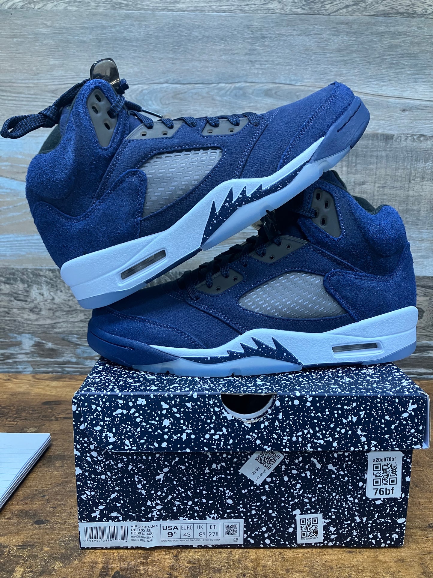 Jordan 5 Georgetown Size 9.5