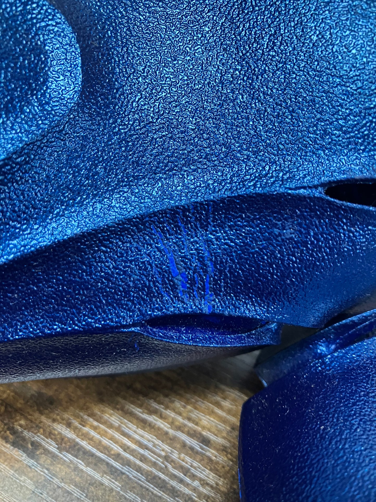 Balenciaga Blue Mold Slides Size 44 (US 11)