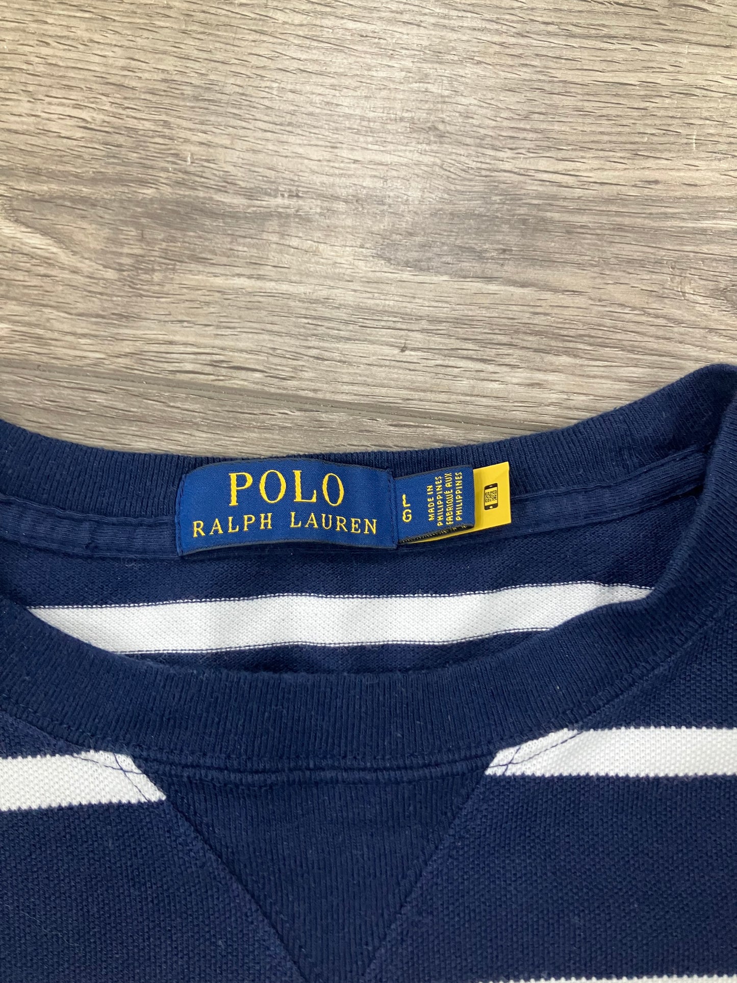 Polo Striped Sailing Bear Size Large