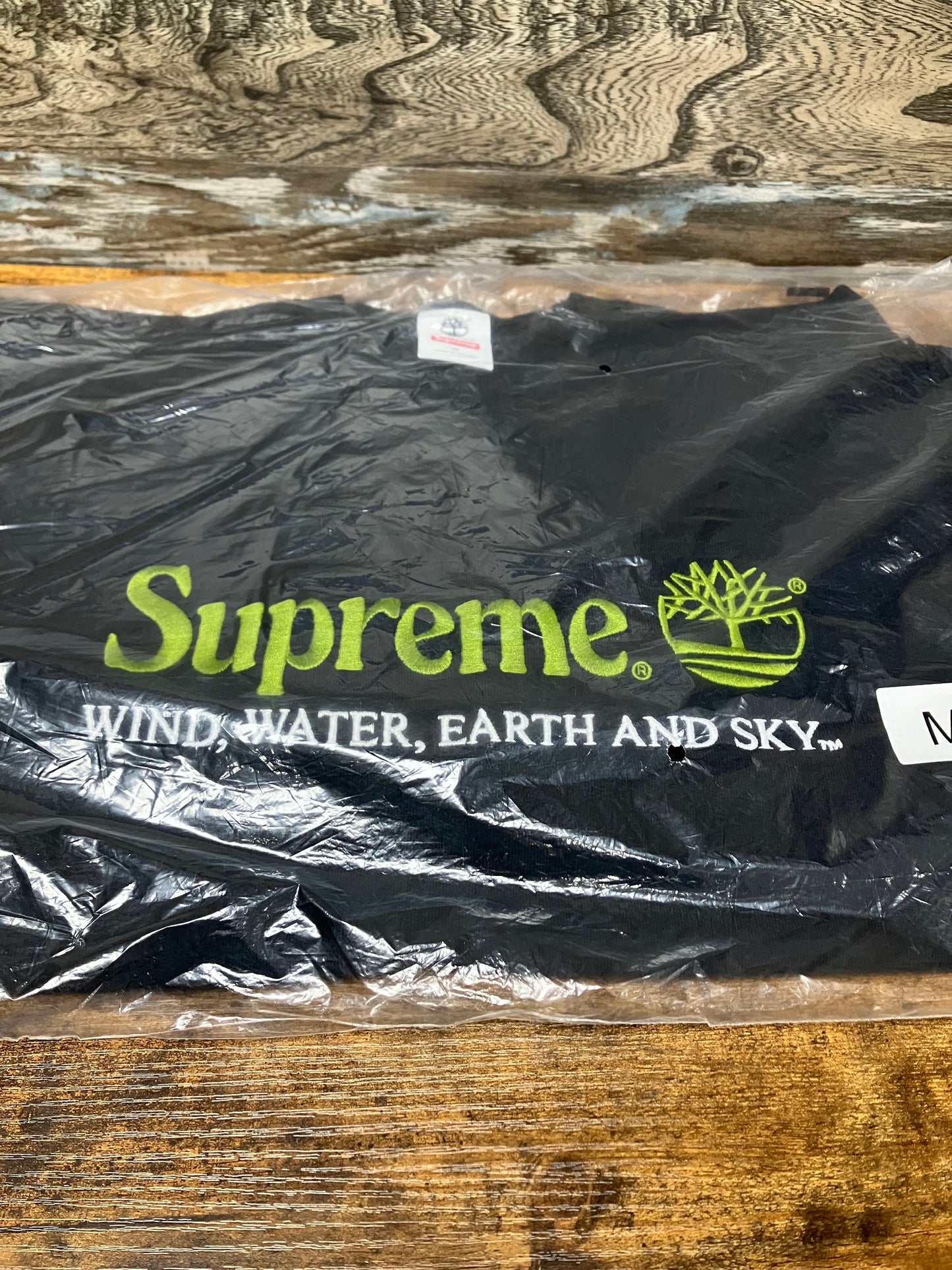 M - Supreme X Timberland Black Sleeve