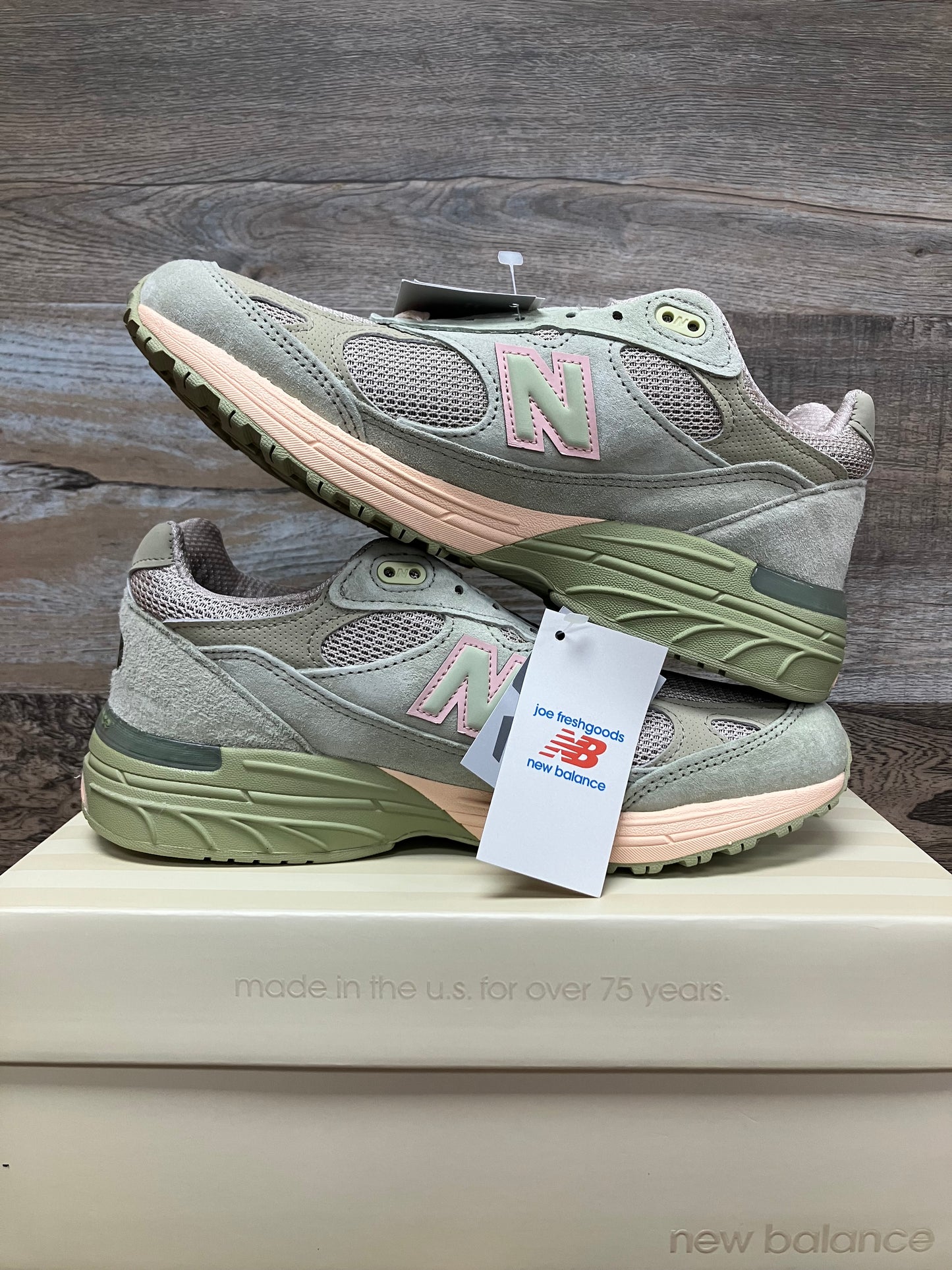 Joe Fresh Goods X New Balance 993 ‘Performance Art’ Sage Green 8